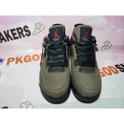 PKGoden Jordan 4 Retro Travis Scott Brown AJ4-882335 02