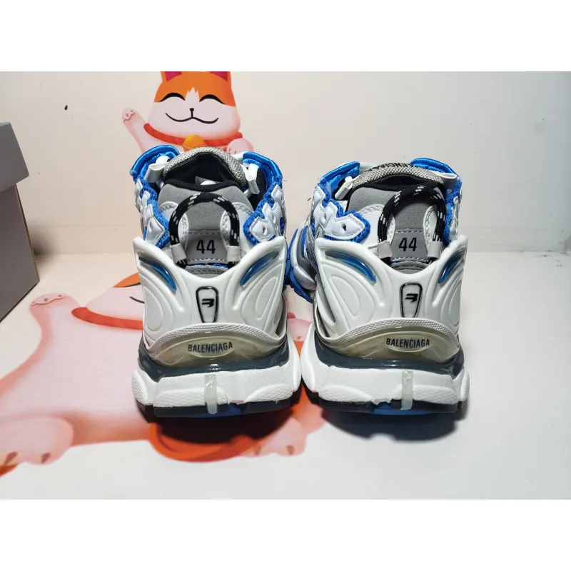 PKGoden Balenciaga 7th Runner White Blue 677402W3RB34912