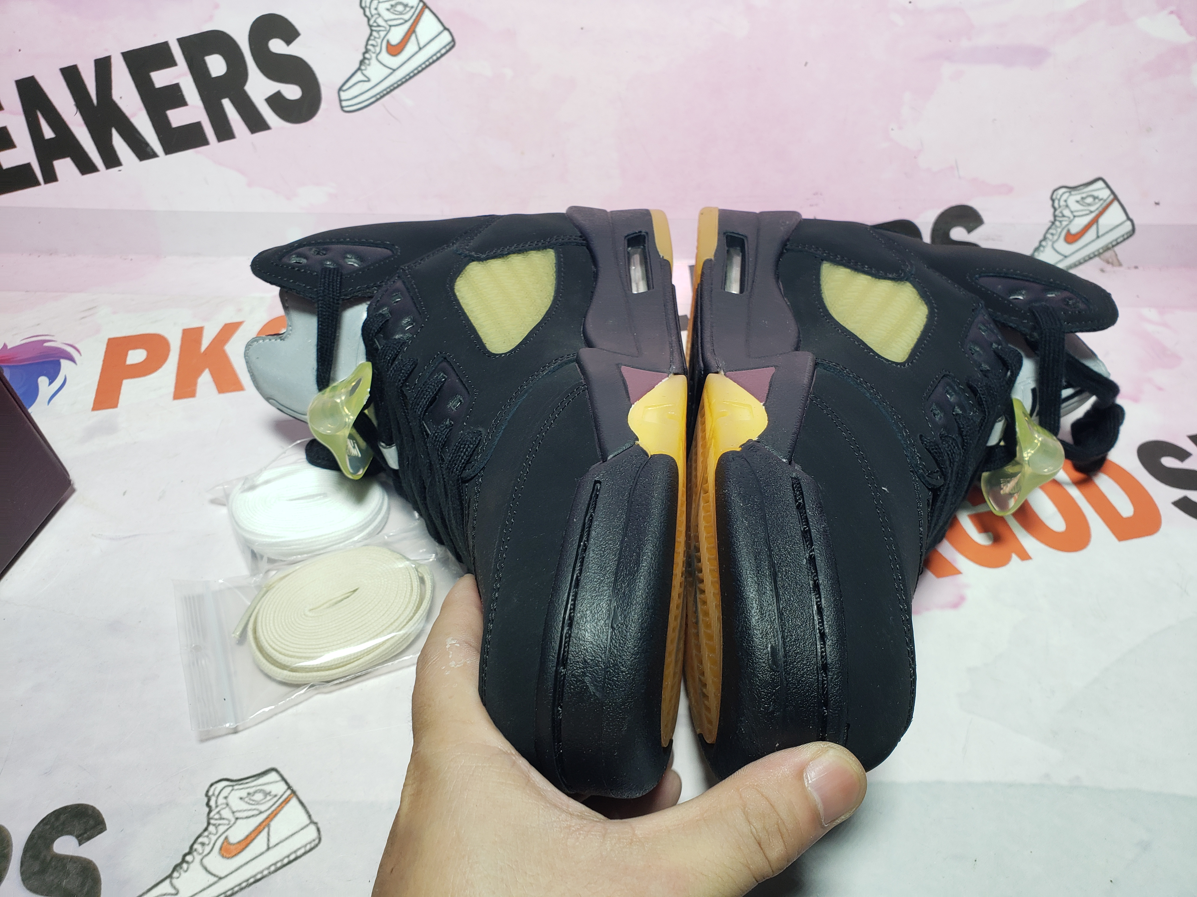 PKGoden A Ma Maniére x Air Jordan 5 Black FD1330-001 