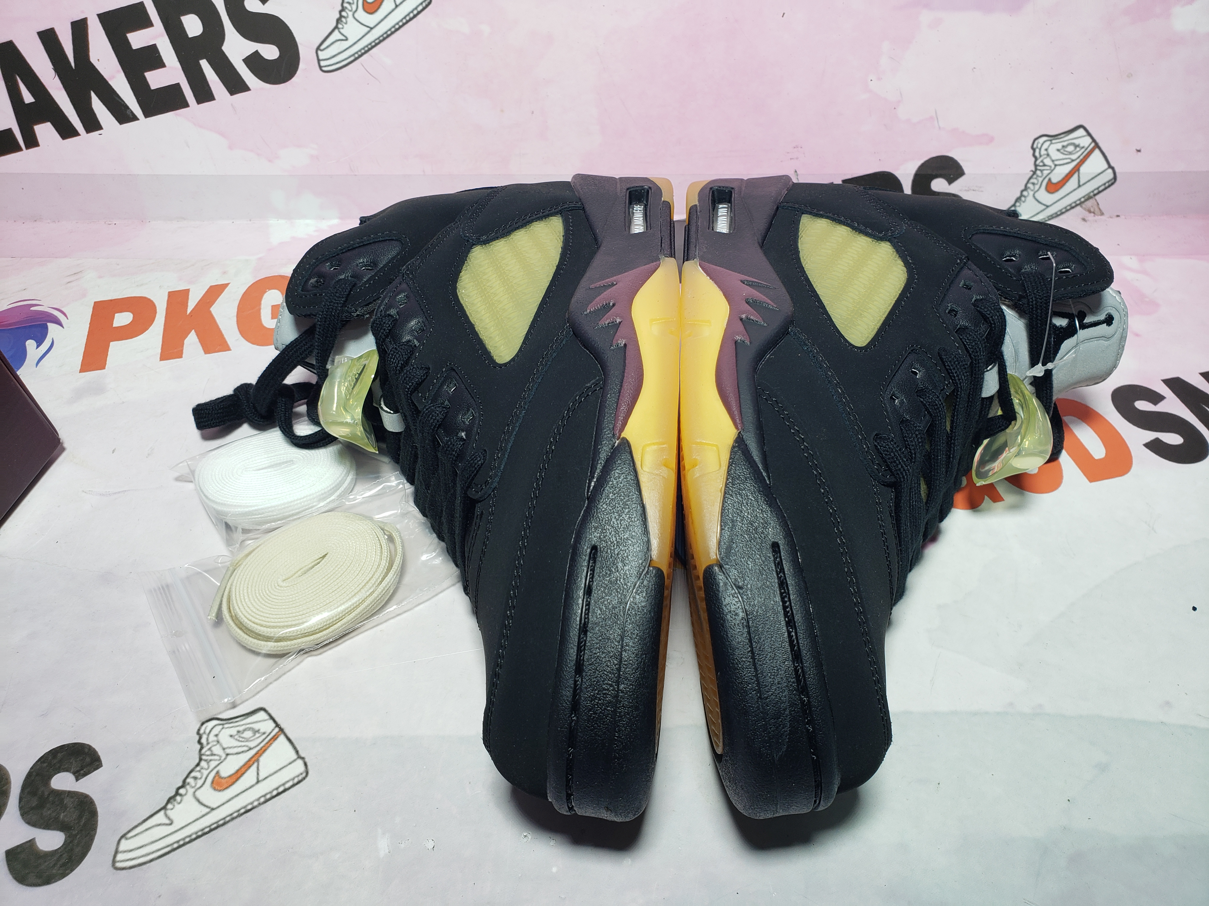 PKGoden A Ma Maniére x Air Jordan 5 Black FD1330-001 