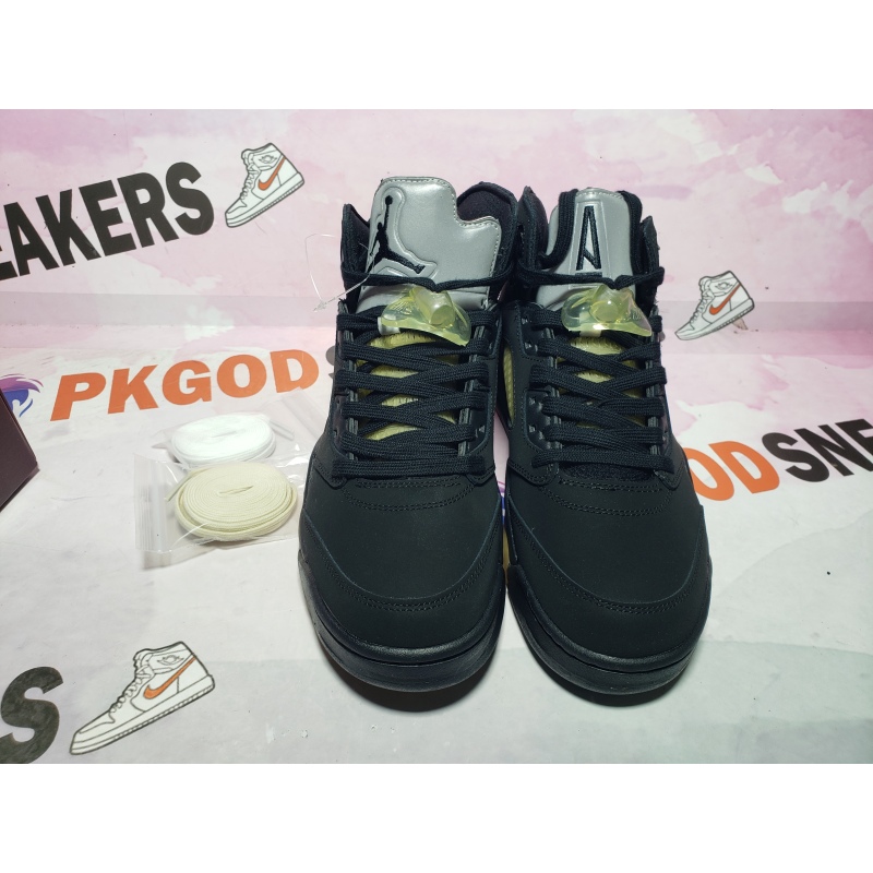 PKGoden A Ma Maniére x Air Jordan 5 Black FD1330-001 