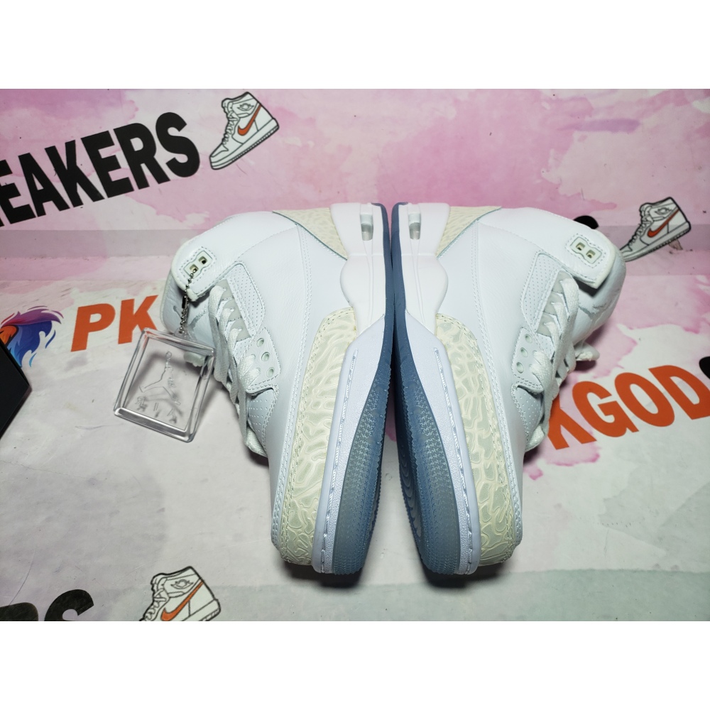 PKGoden Air Jordan 3 Retro Pure White (2018) 136064-111