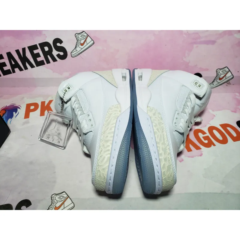 PKGoden Air Jordan 3 Retro Pure White (2018) 136064-111