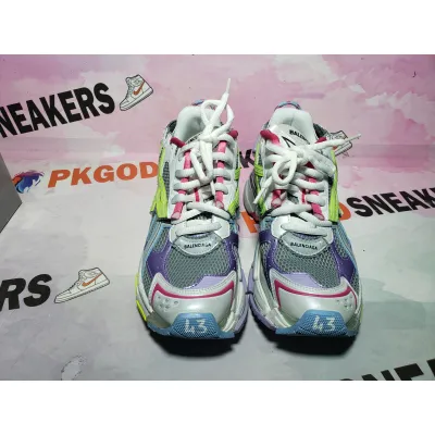 PKGoden Balenciaga 7th Runner White Yellow Purple 677402 W3RH5 0308 02