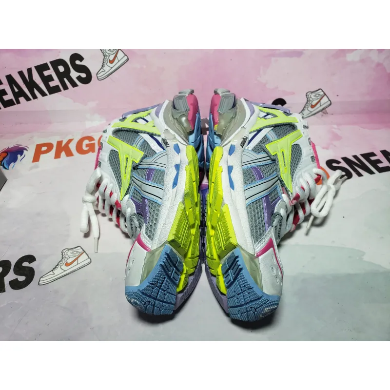 PKGoden Balenciaga 7th Runner White Yellow Purple 677402 W3RH5 0308