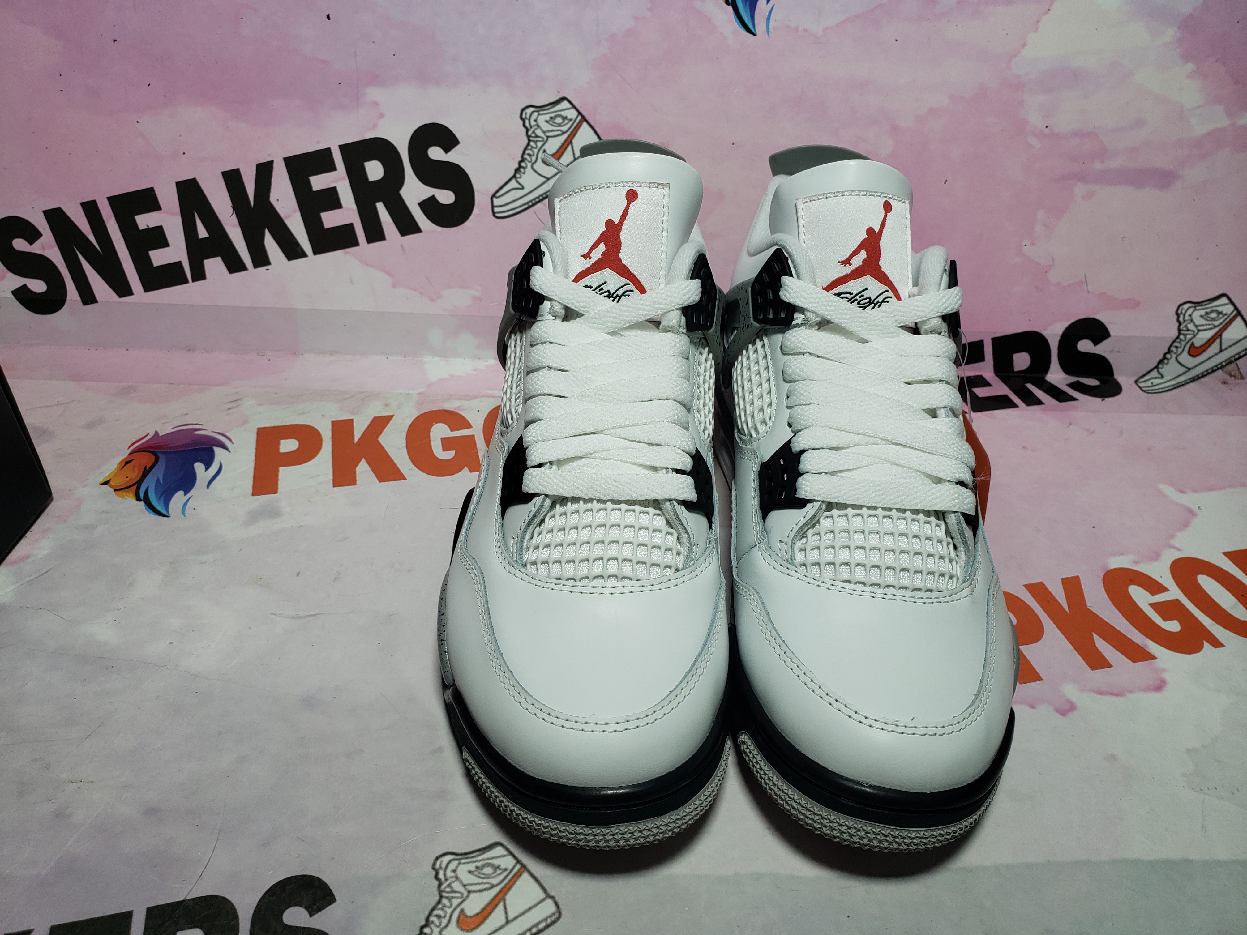 PKGoden Air Jordan 4 Retro OG White Cement FV5029-100 