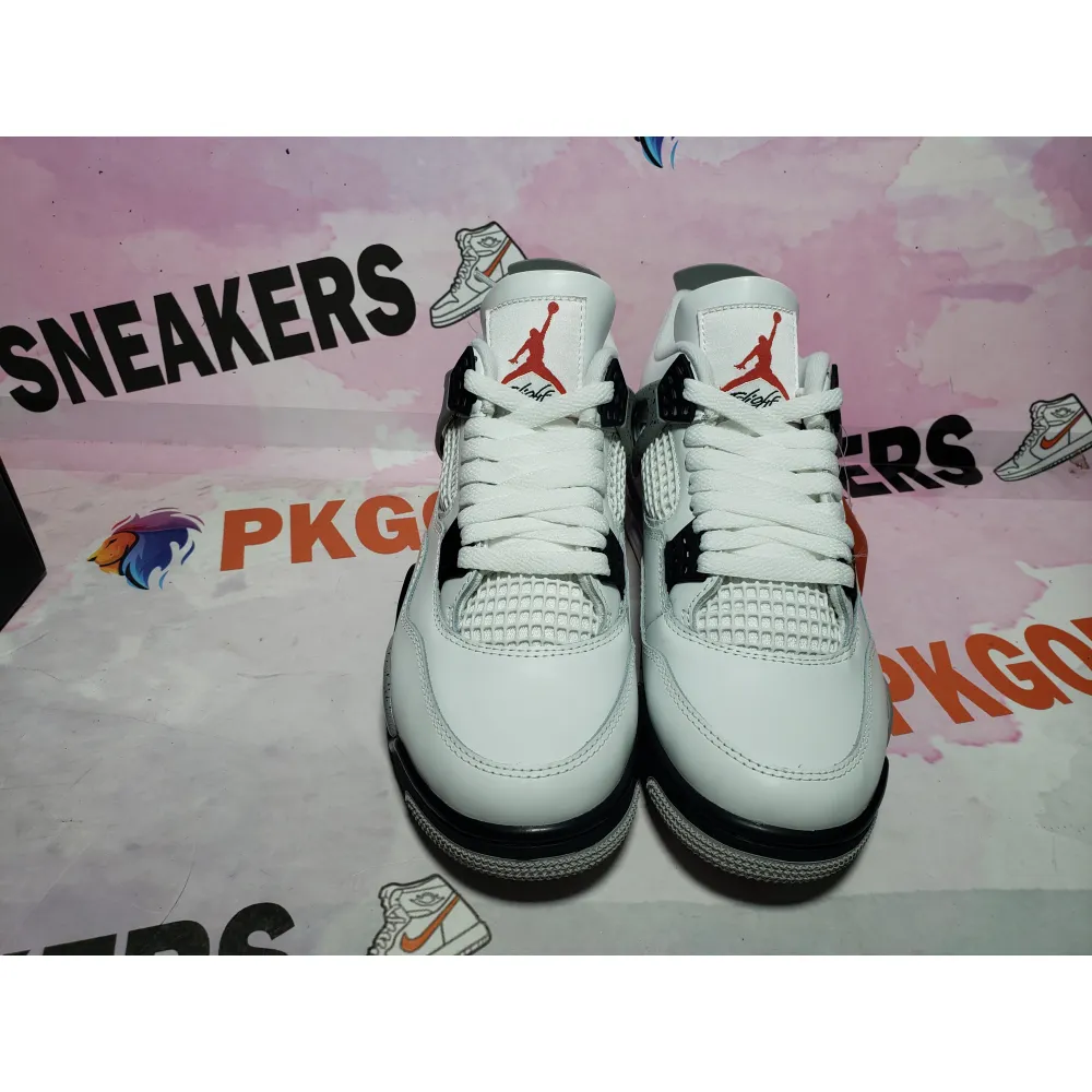 PKGoden Air Jordan 4 Retro OG White Cement FV5029-100 