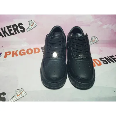 Special Sale A Bathing Ape Bape Sta Low Black 1J30 -191- 013 02