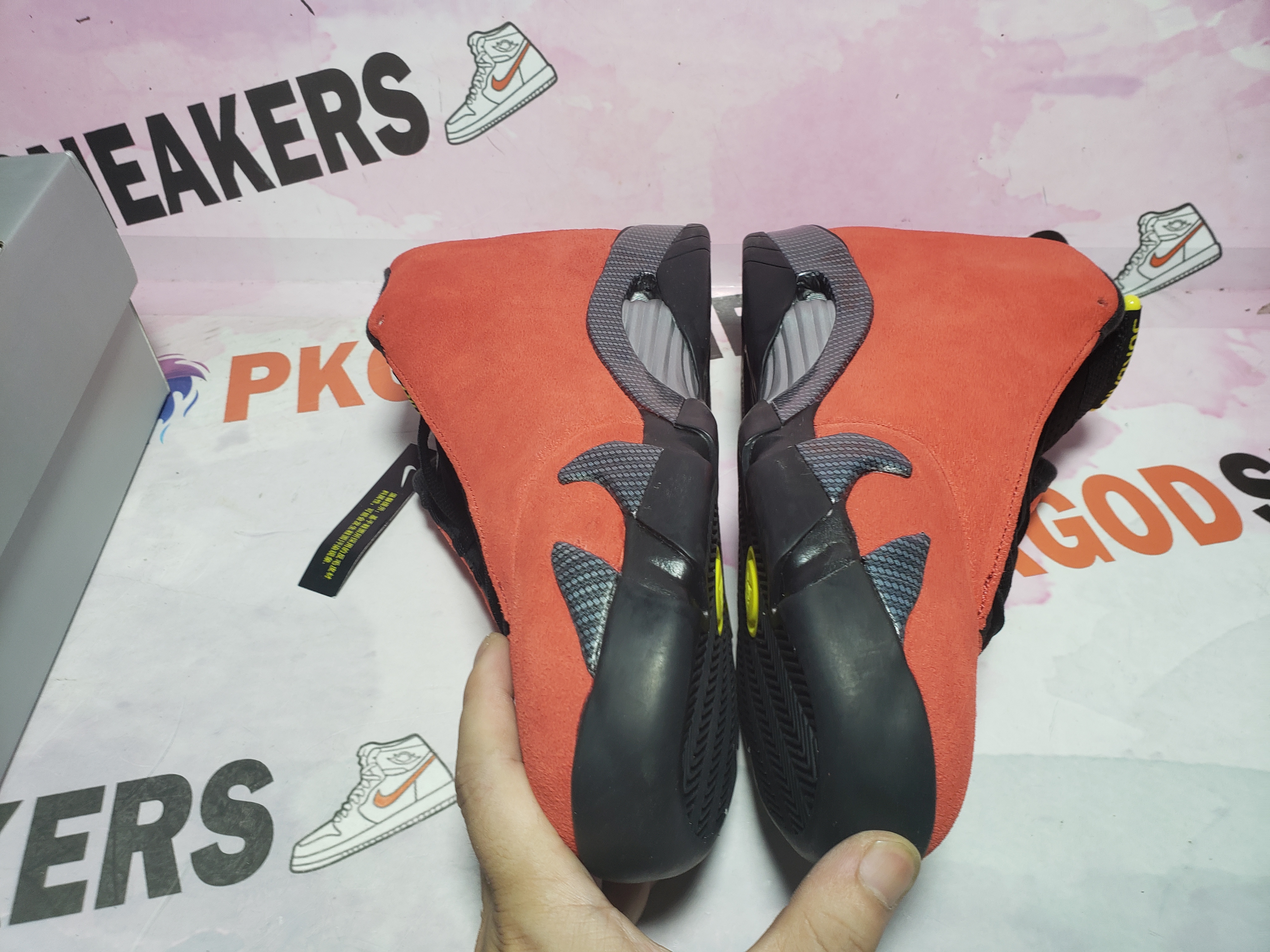 PKGoden Air Jordan 14 Retro Ferrari 2025 IF5015-600