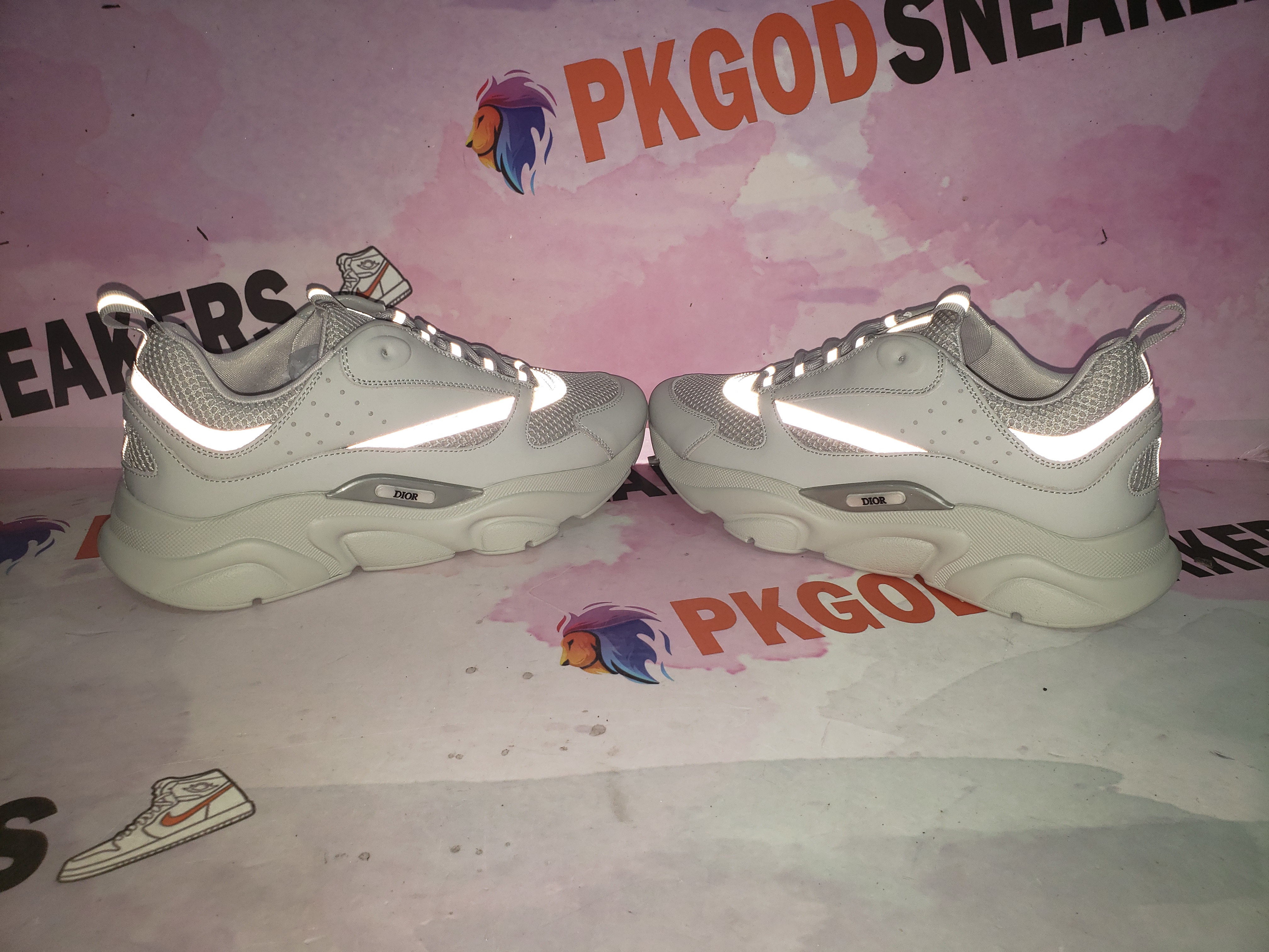 PKGoden Dior B22 Sneakers Lime 3SN231YKA804