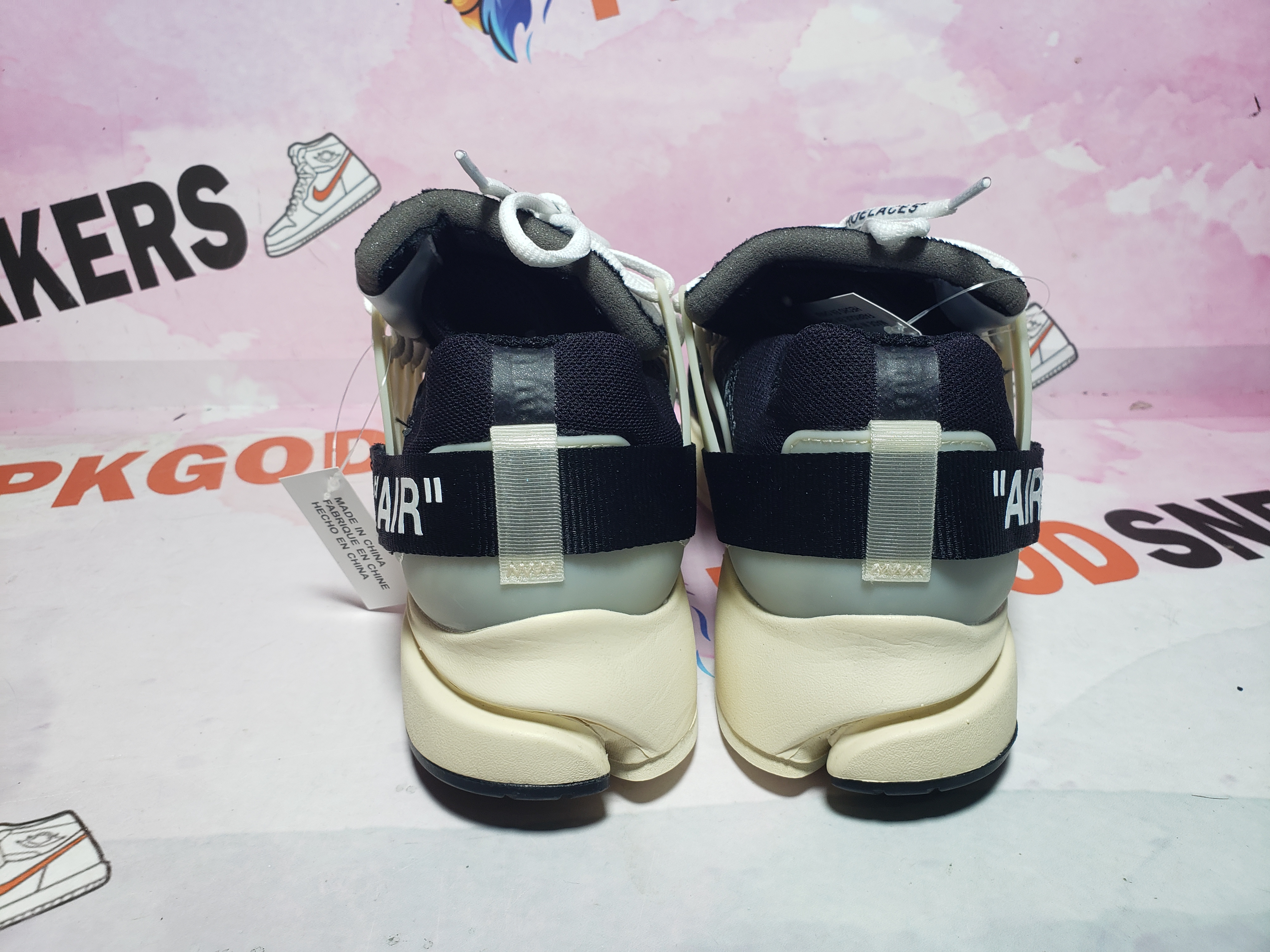 PKGoden OFF-WHITE x  Air Presto AA3830-001