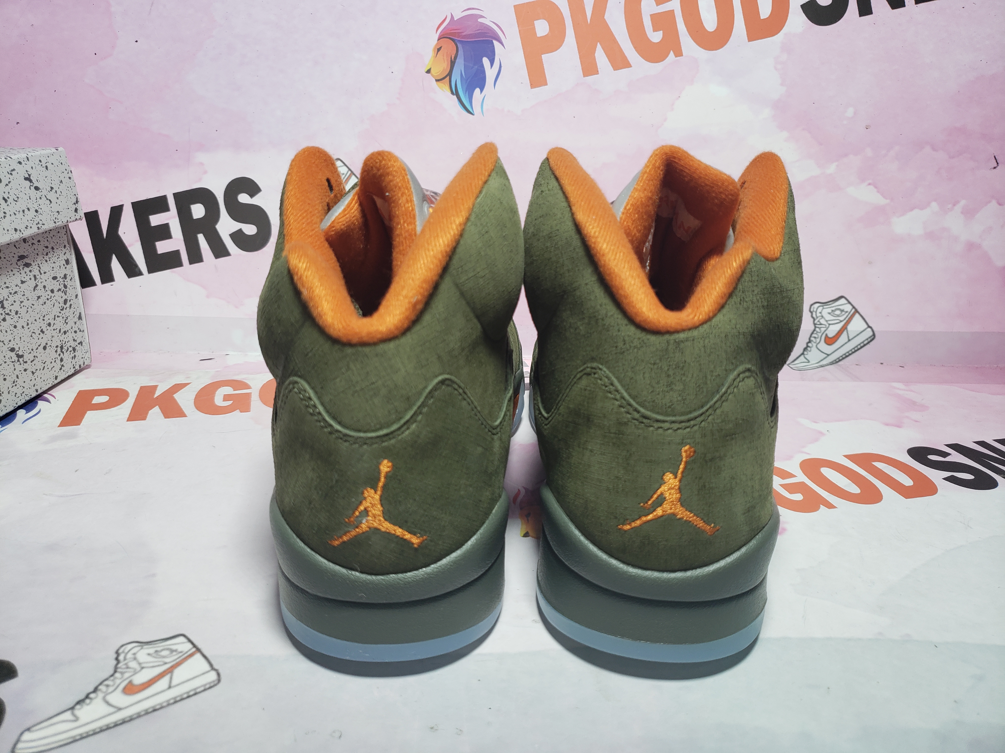 PKGoden Air Jordan 5 Retro Olive DD0587-308 
