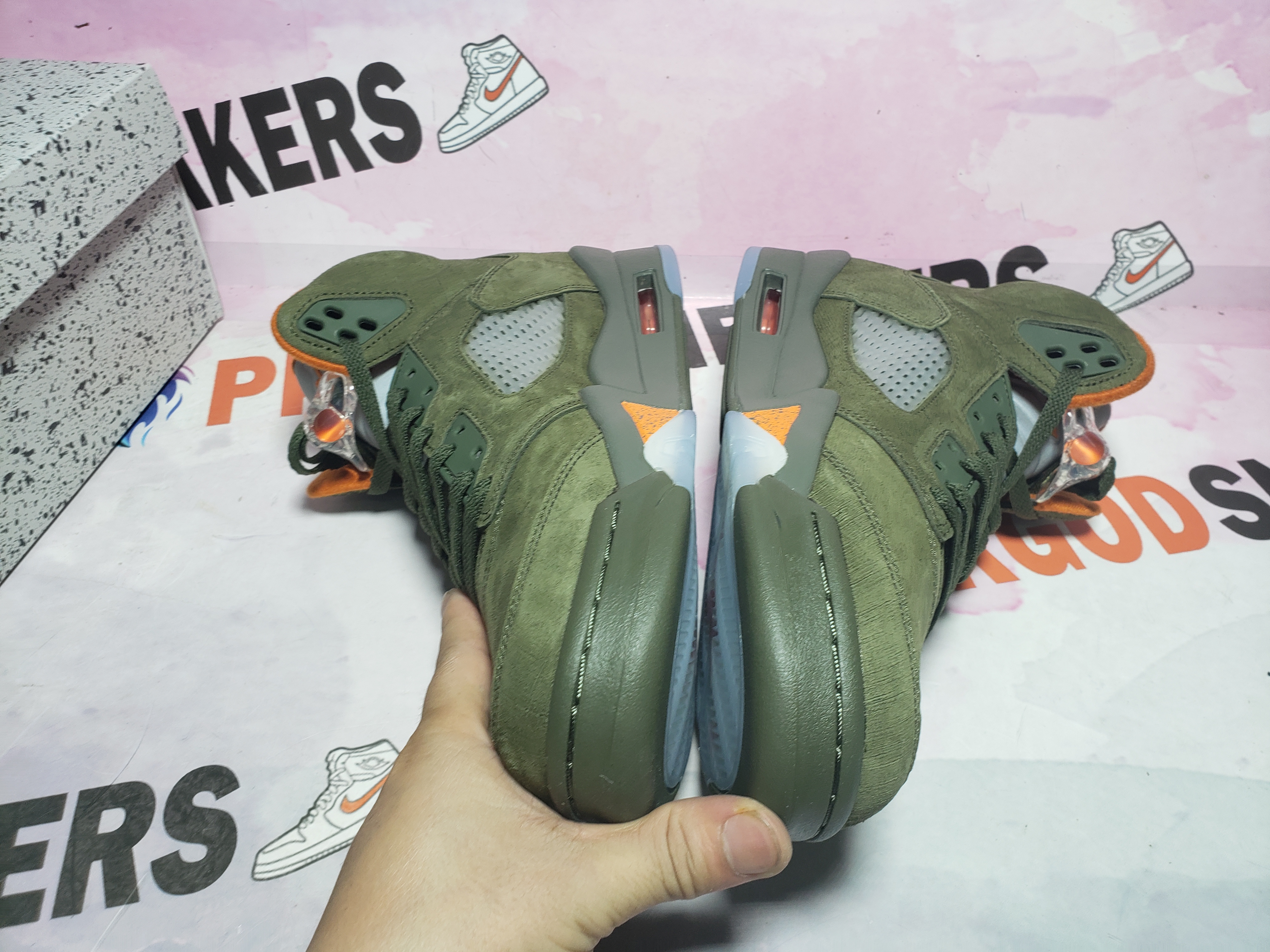 PKGoden Air Jordan 5 Retro Olive DD0587-308 