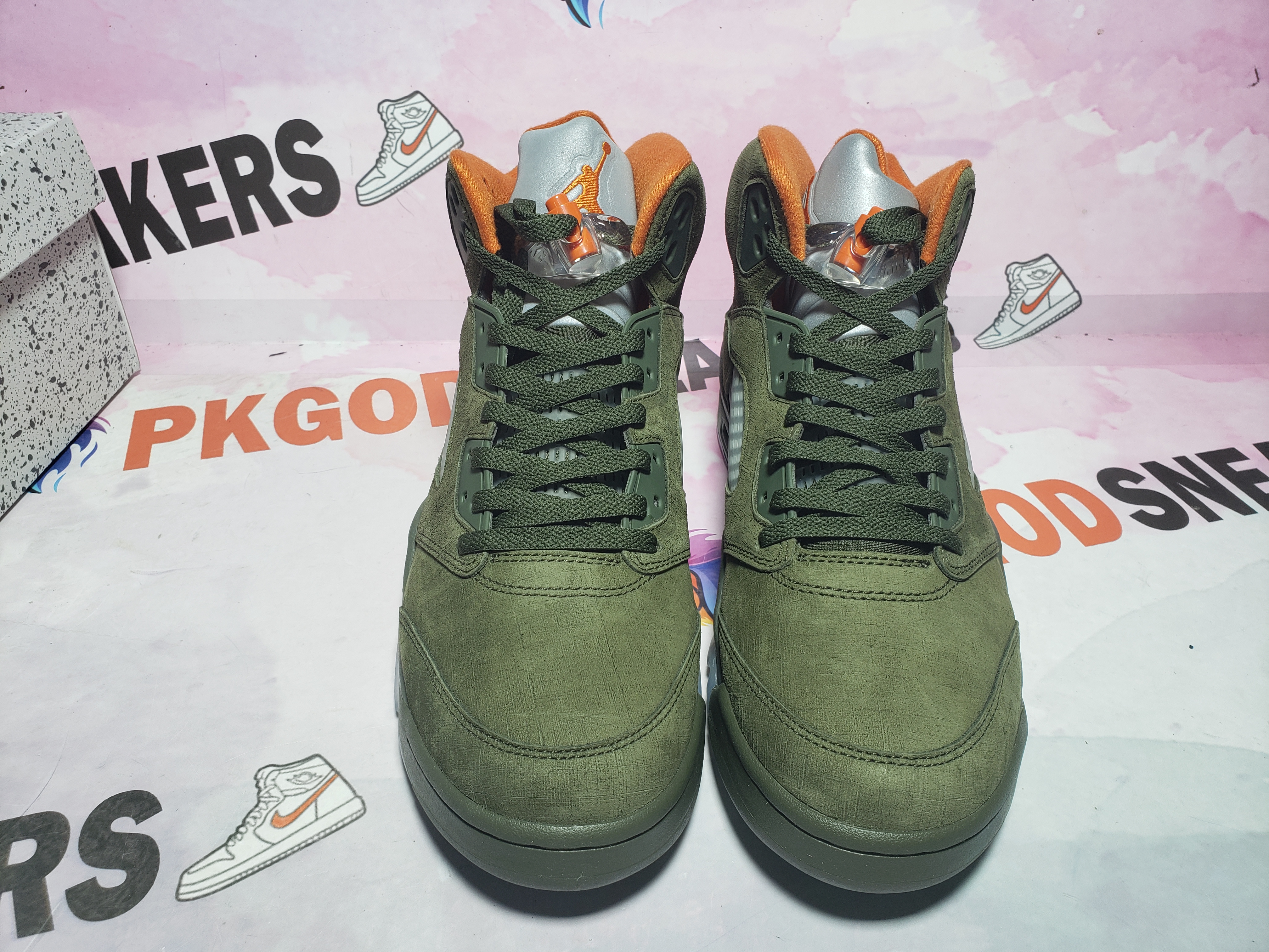 PKGoden Air Jordan 5 Retro Olive DD0587-308 