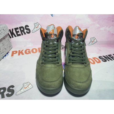 PKGoden Air Jordan 5 Retro Olive DD0587-308  02