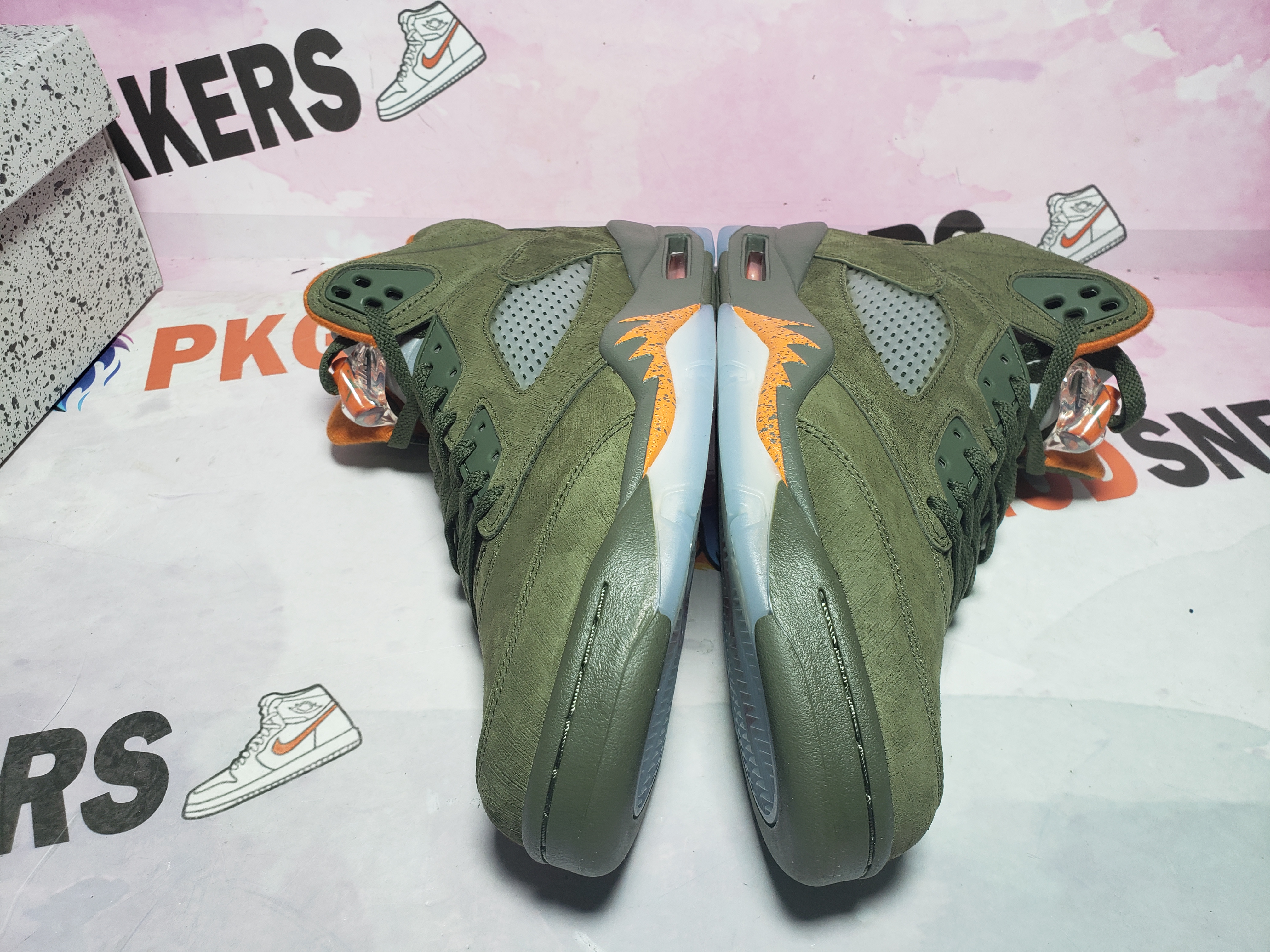 PKGoden Air Jordan 5 Retro Olive DD0587-308 
