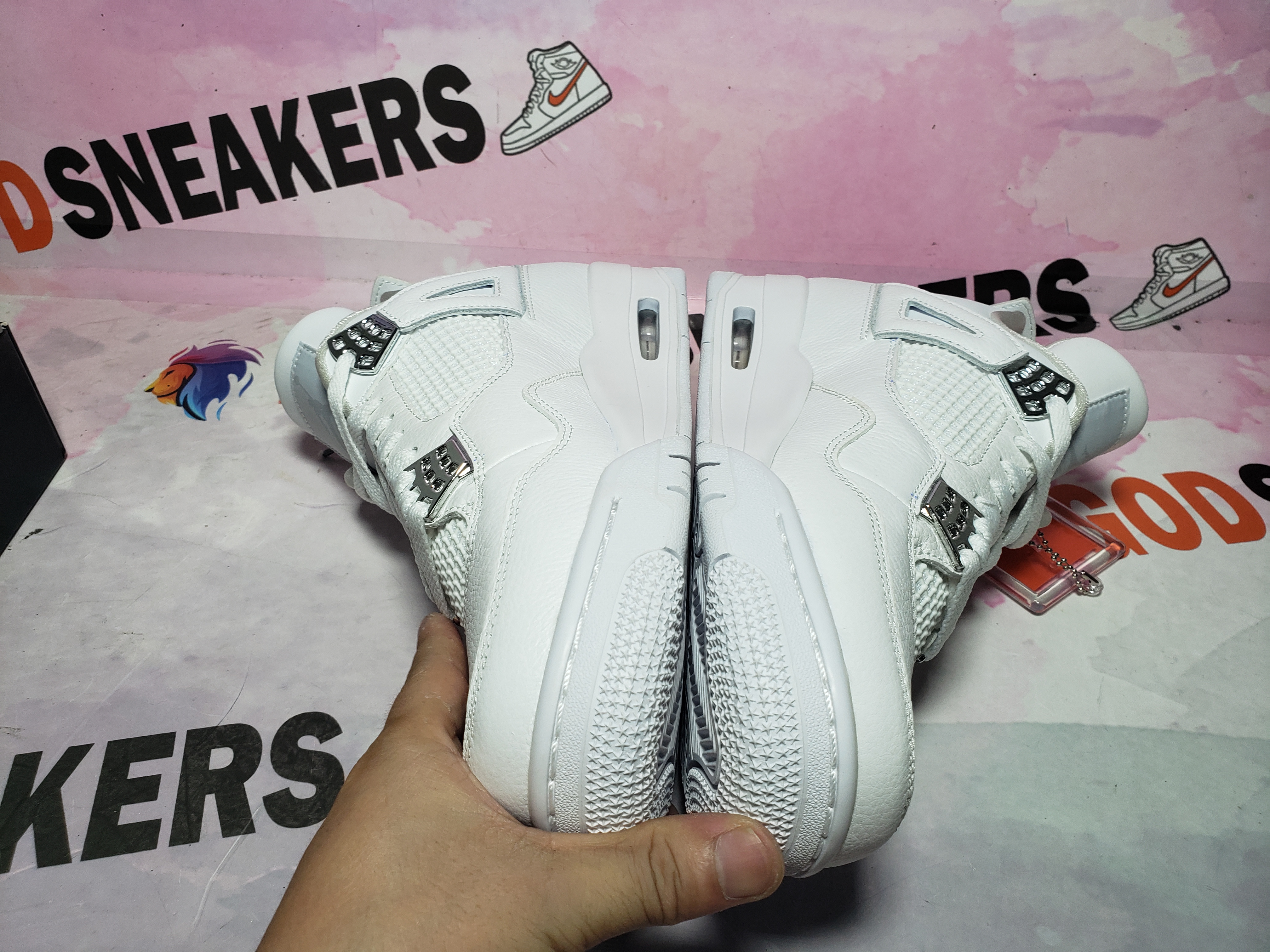 PKGoden Jordan 4 Retro Pure Money (2017) 308497-100