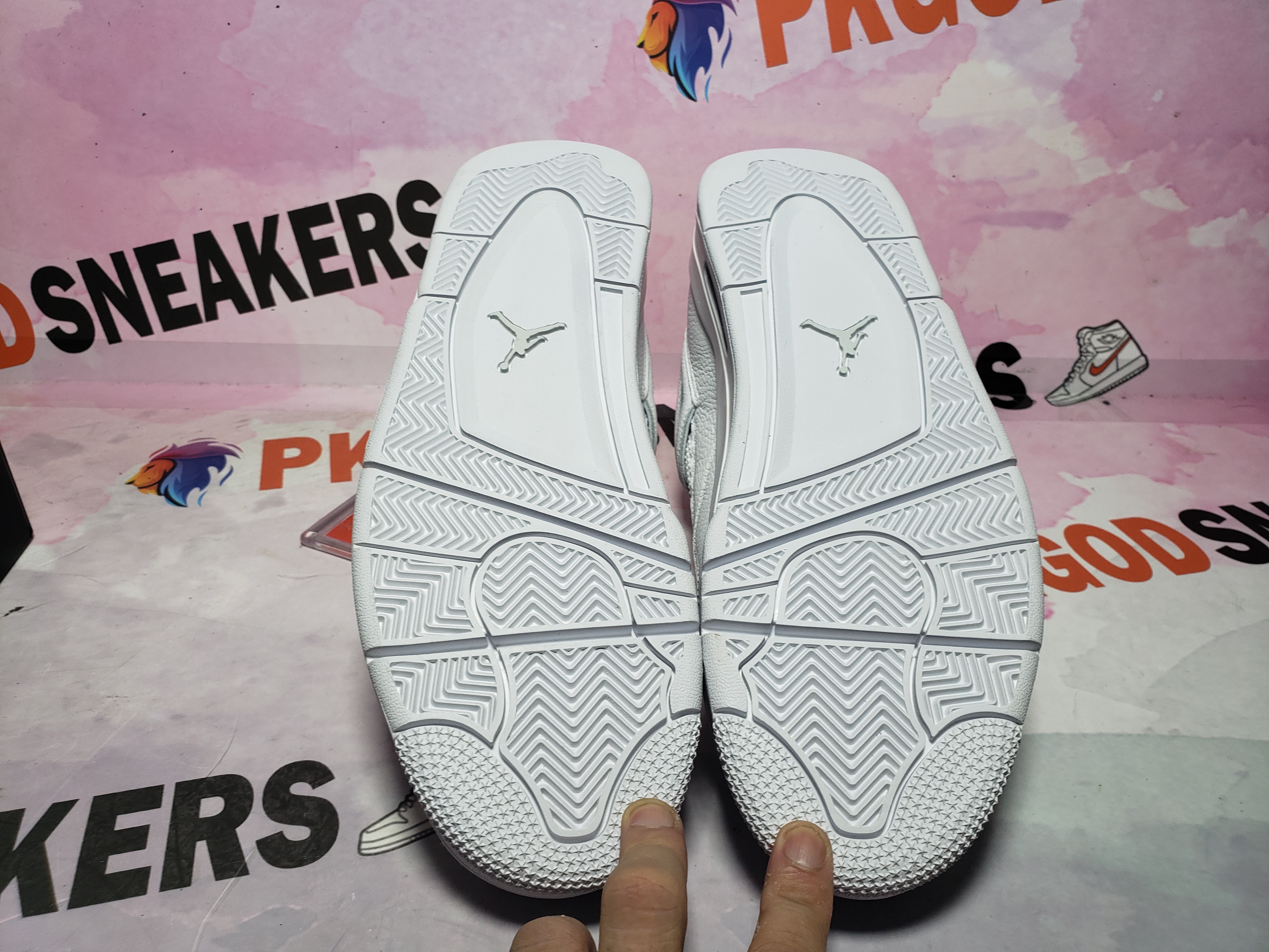 PKGoden Jordan 4 Retro Pure Money (2017) 308497-100