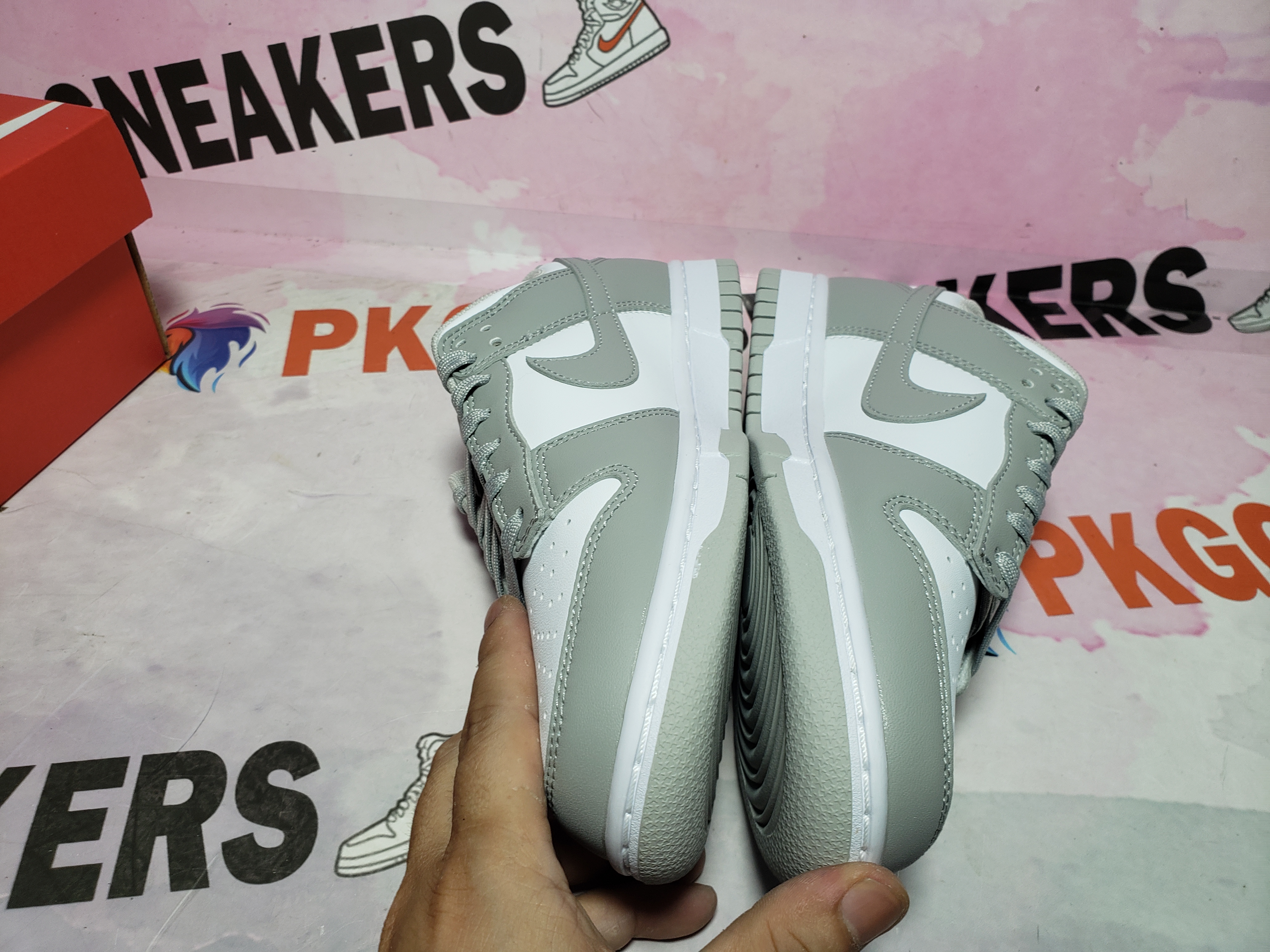 BoostMasterLin Dunk Low Grey Fog  DD1391-103