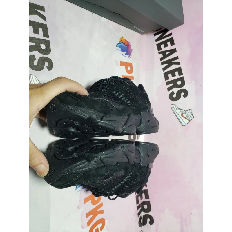 OG New Balance 9060 Triple Black Suede U9060BPM