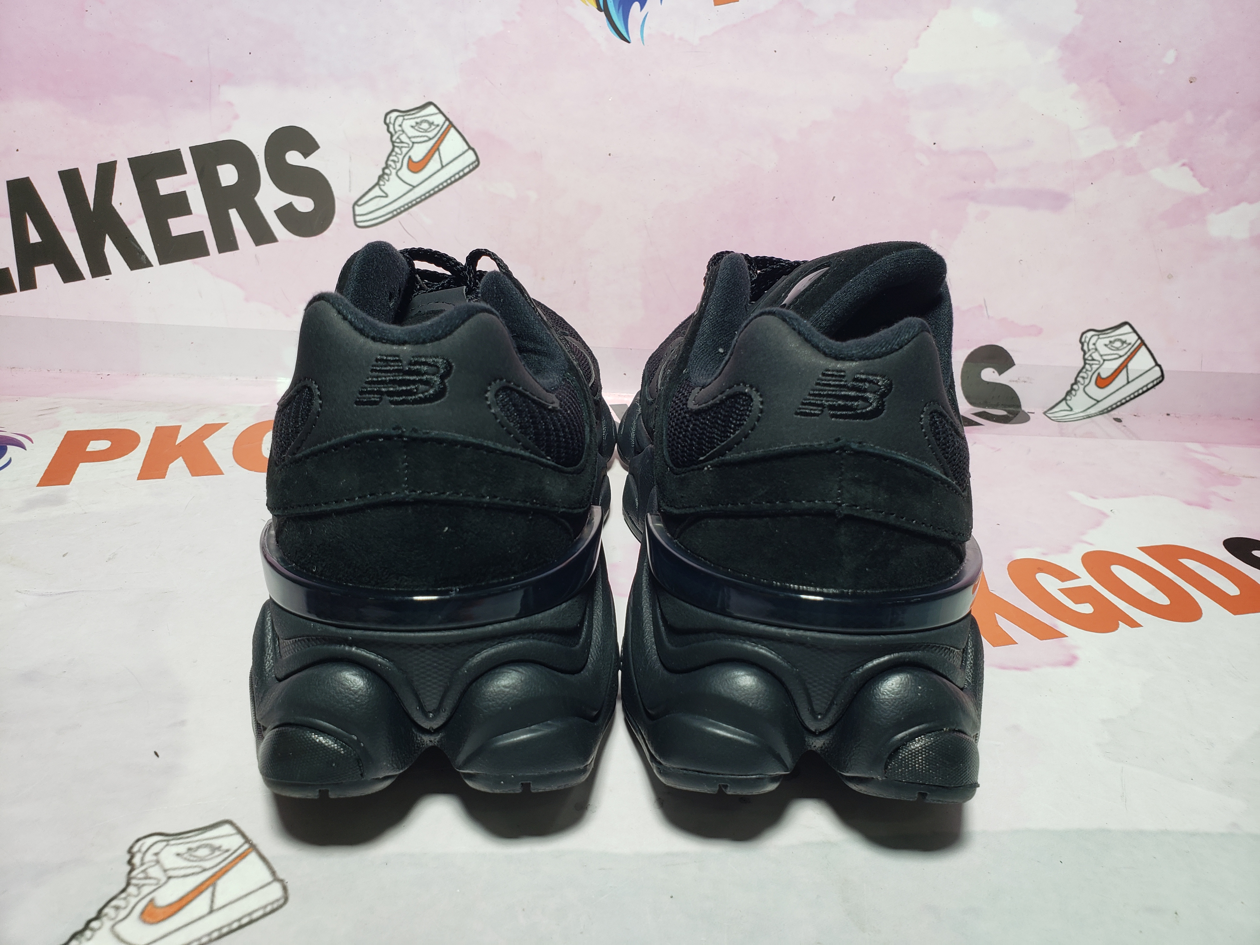 OG New Balance 9060 Triple Black Suede U9060BPM