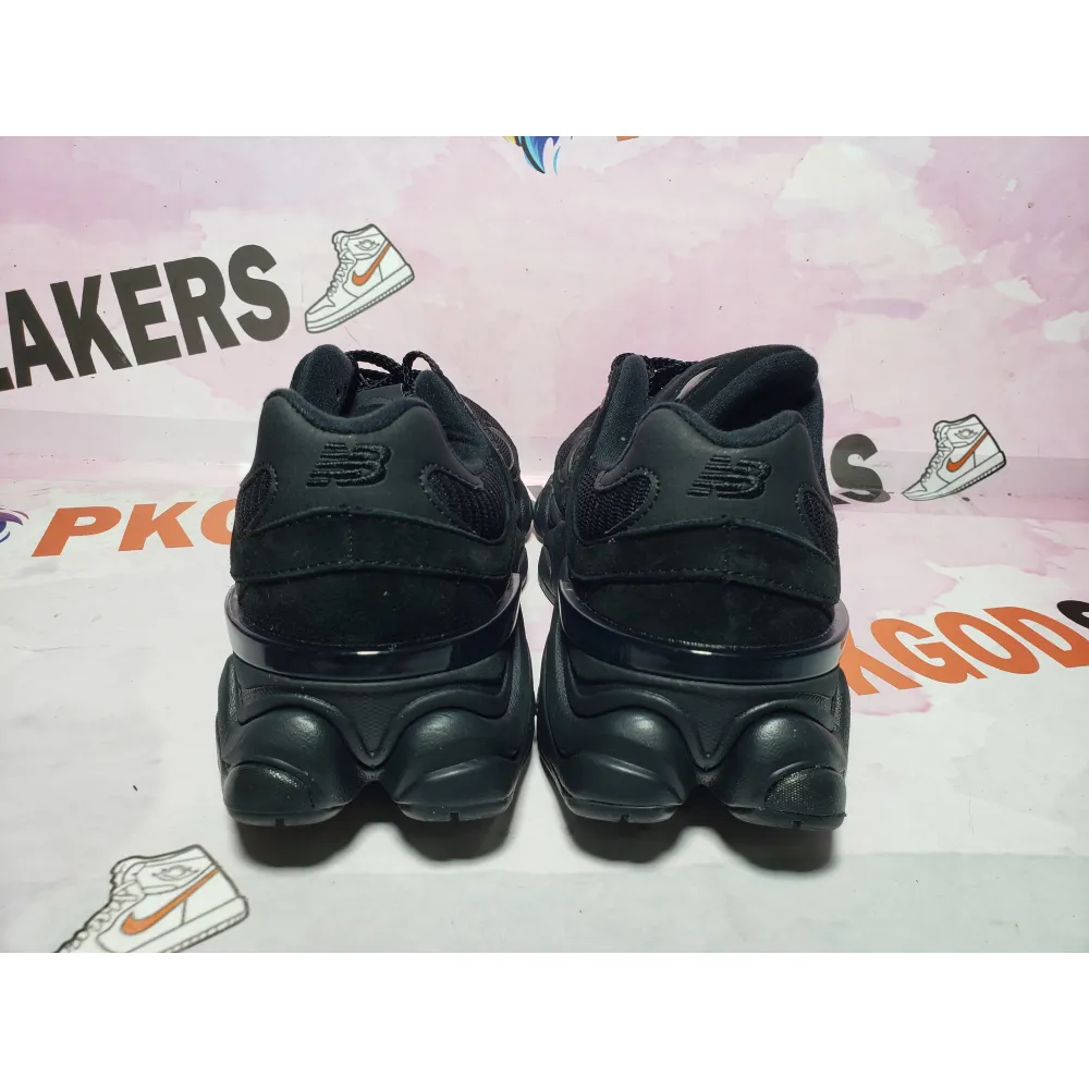 OG New Balance 9060 Triple Black Suede U9060BPM