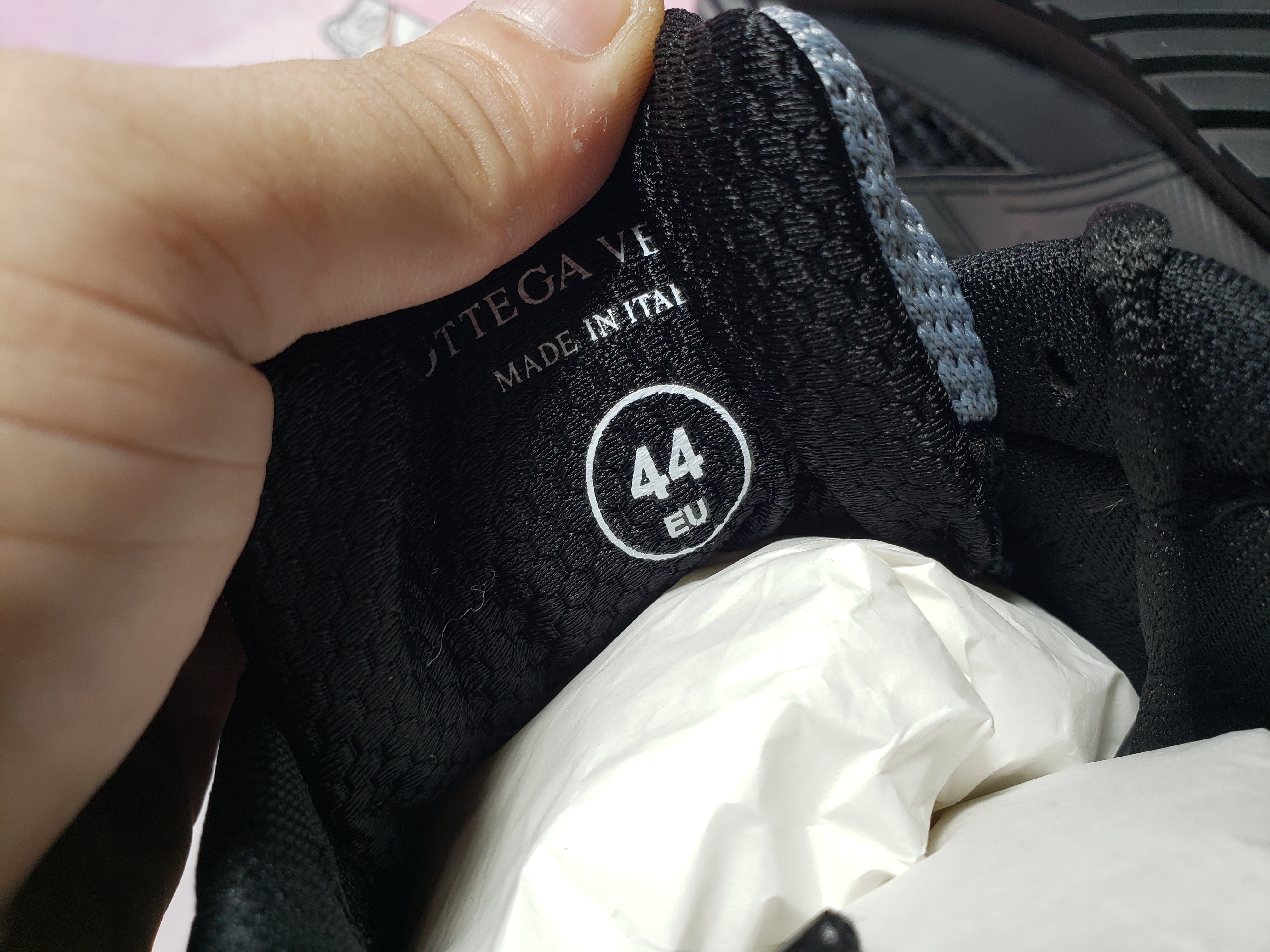 PKGoden Bottega Veneta Orbit low cut casual running shoes Black