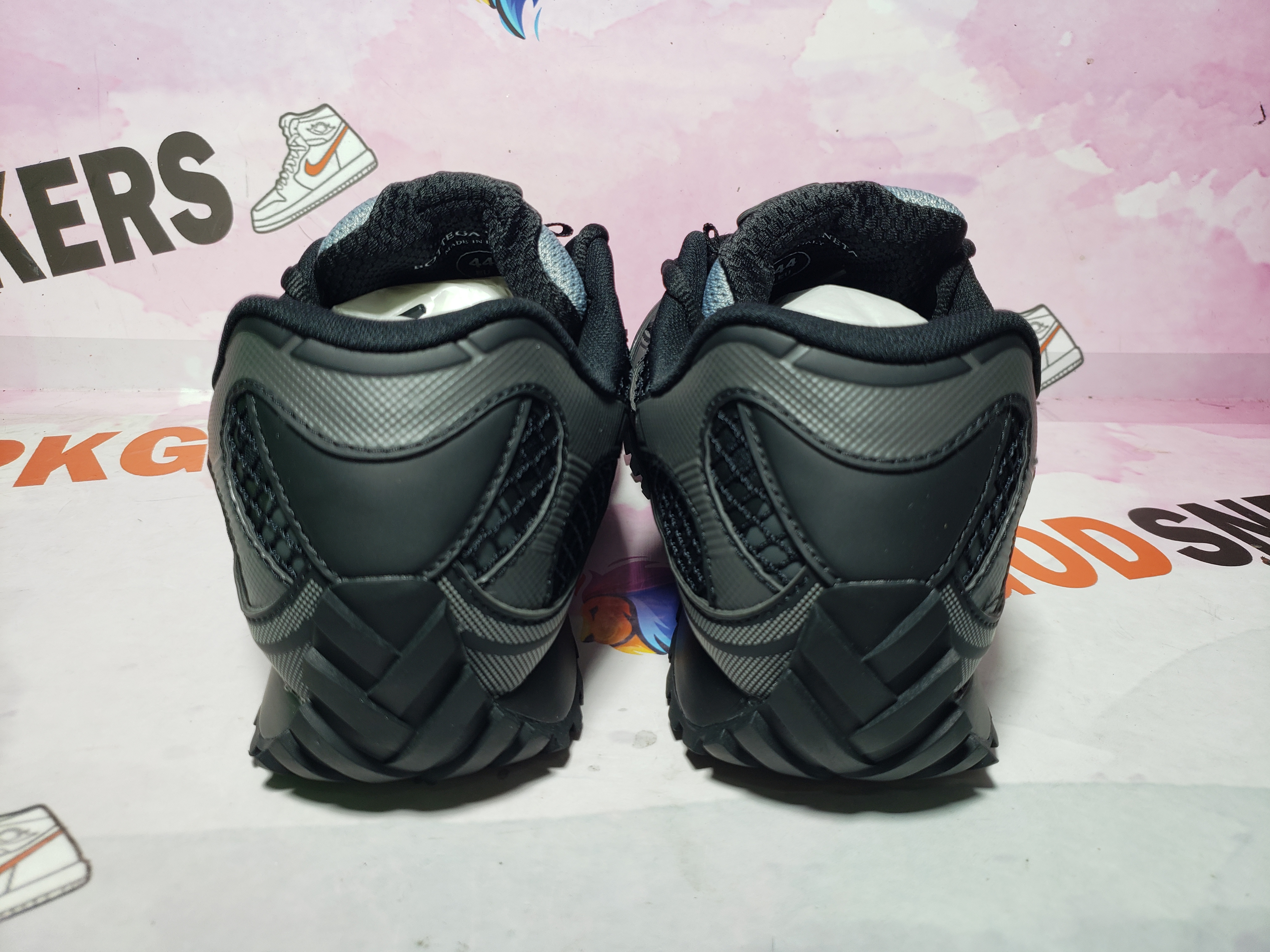 PKGoden Bottega Veneta Orbit low cut casual running shoes Black