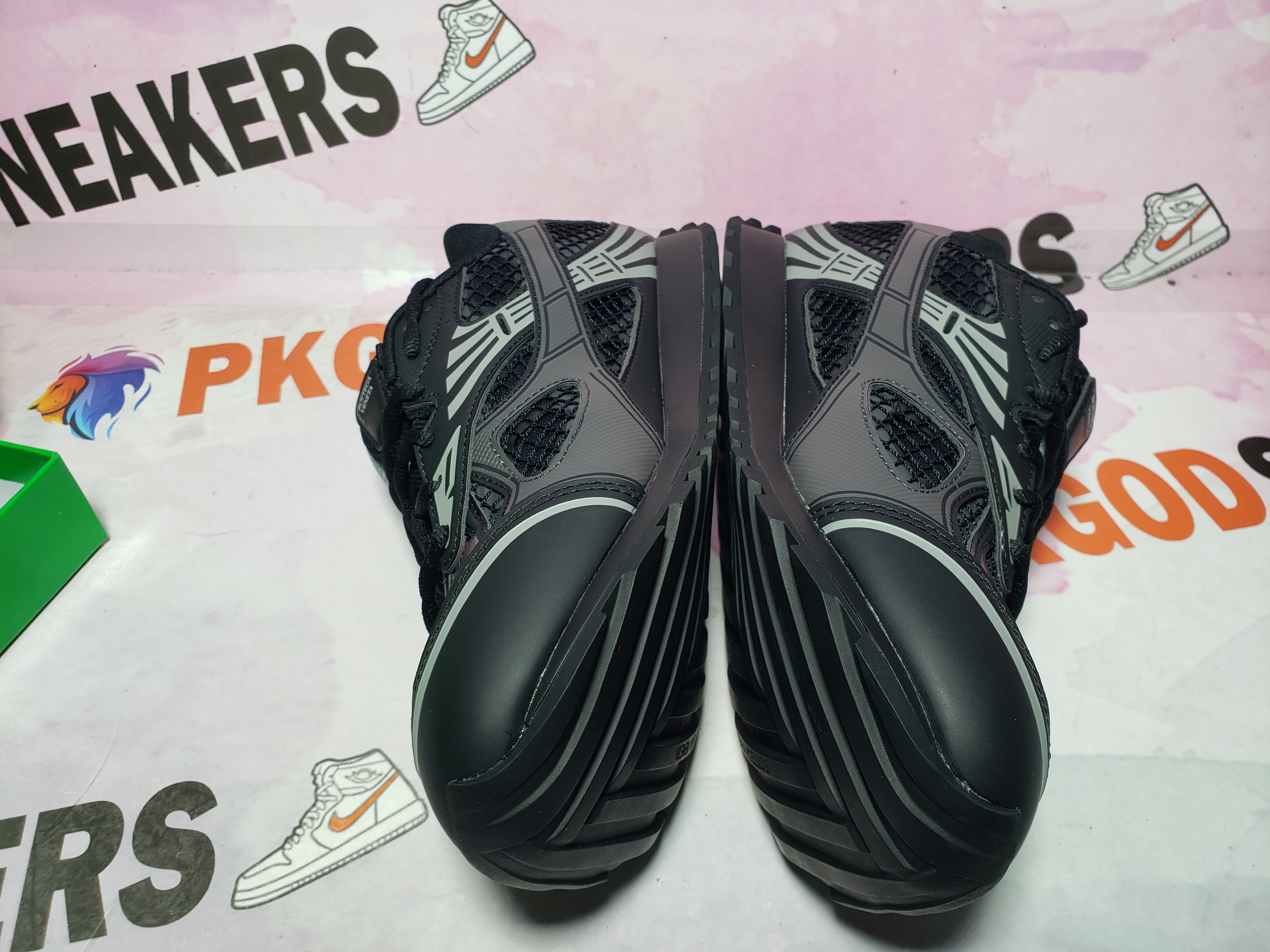 PKGoden Bottega Veneta Orbit low cut casual running shoes Black