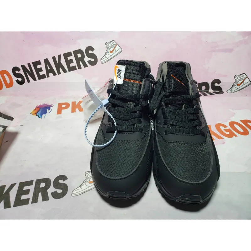 PKGoden Air Max 90 OFF-WHITE Black AA7293-001