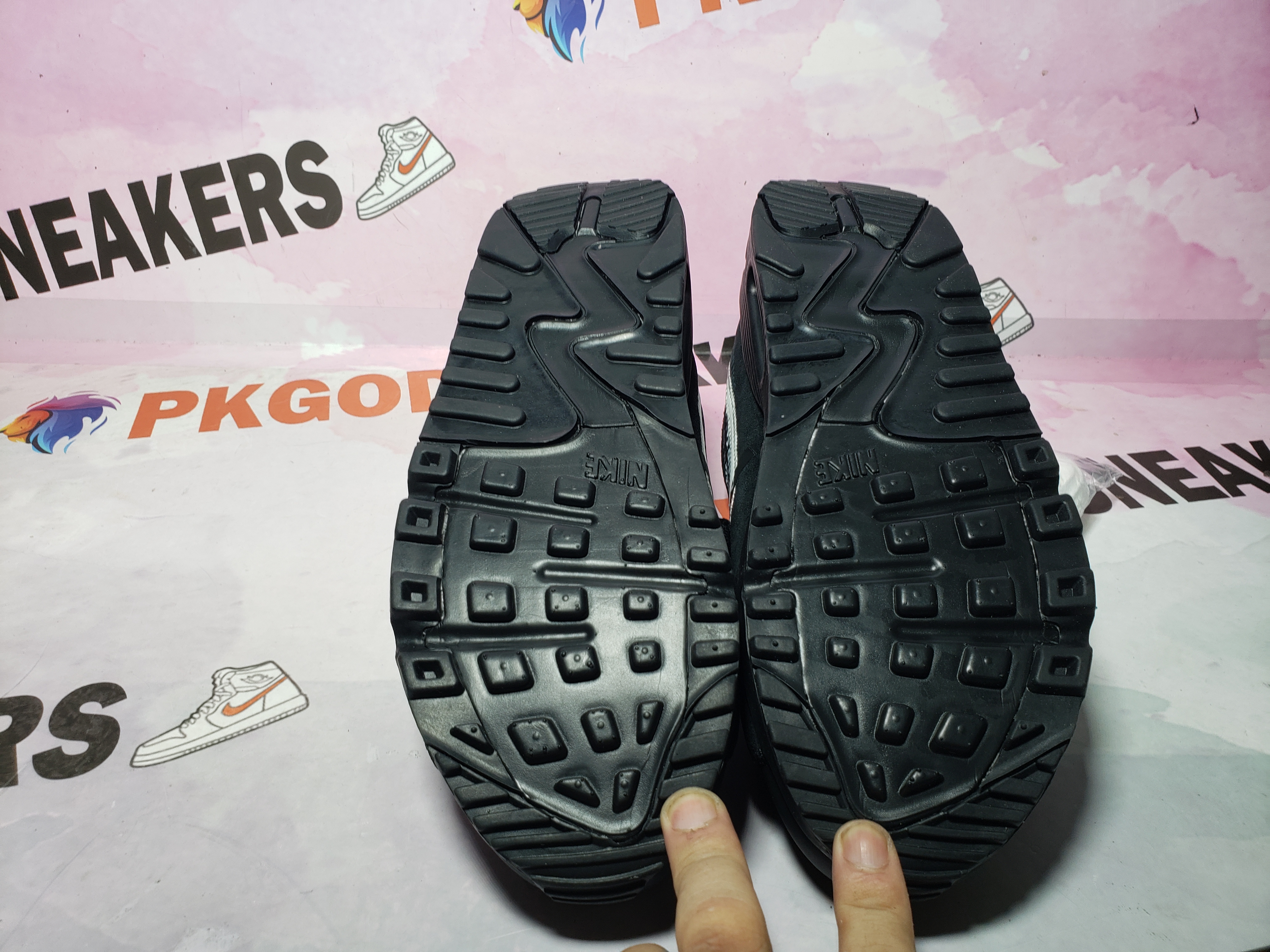 PKGoden Air Max 90 OFF-WHITE Black AA7293-001