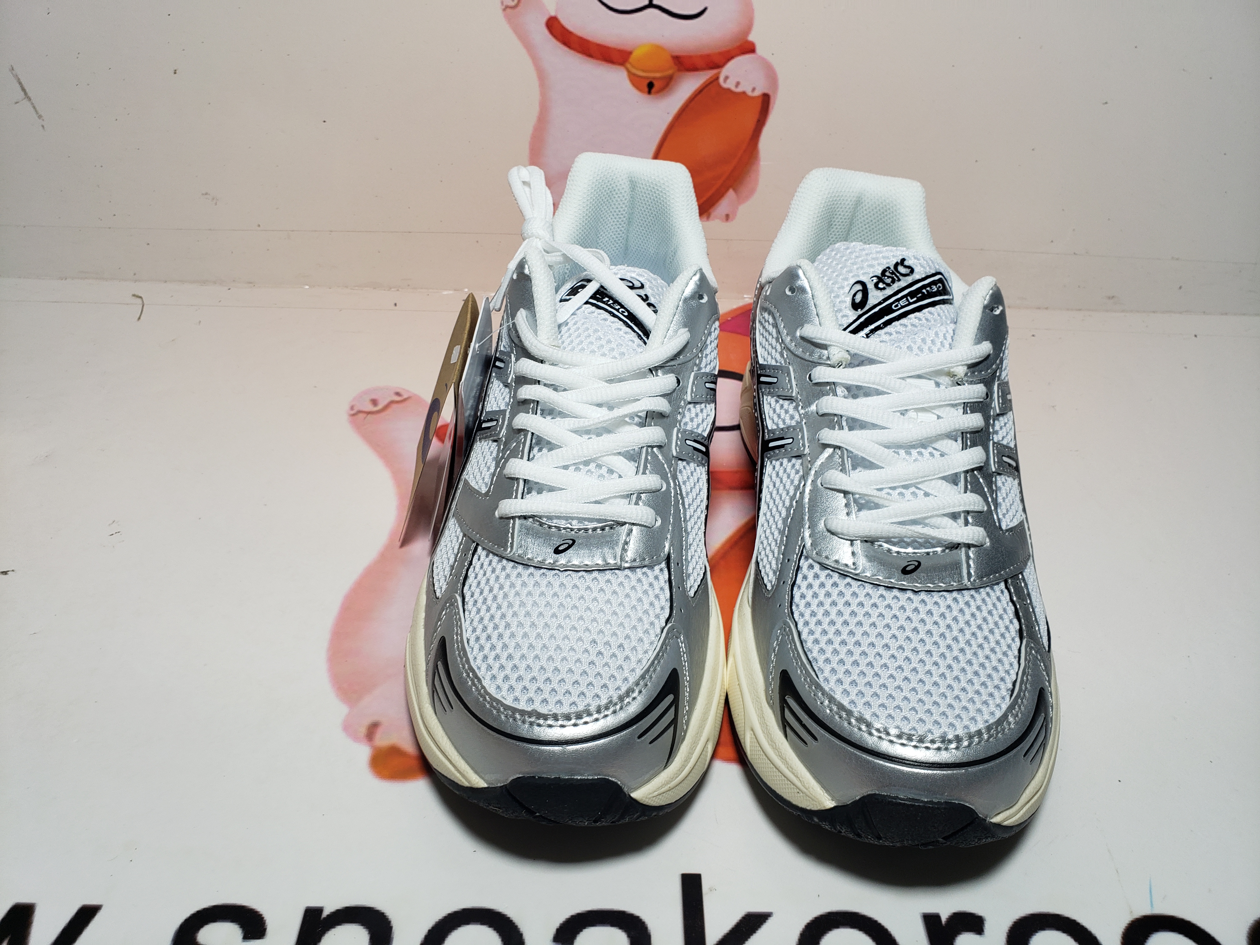 PKGoden Special Sale Gallerv Department x Asics Gel-1130 White Black 1201A956