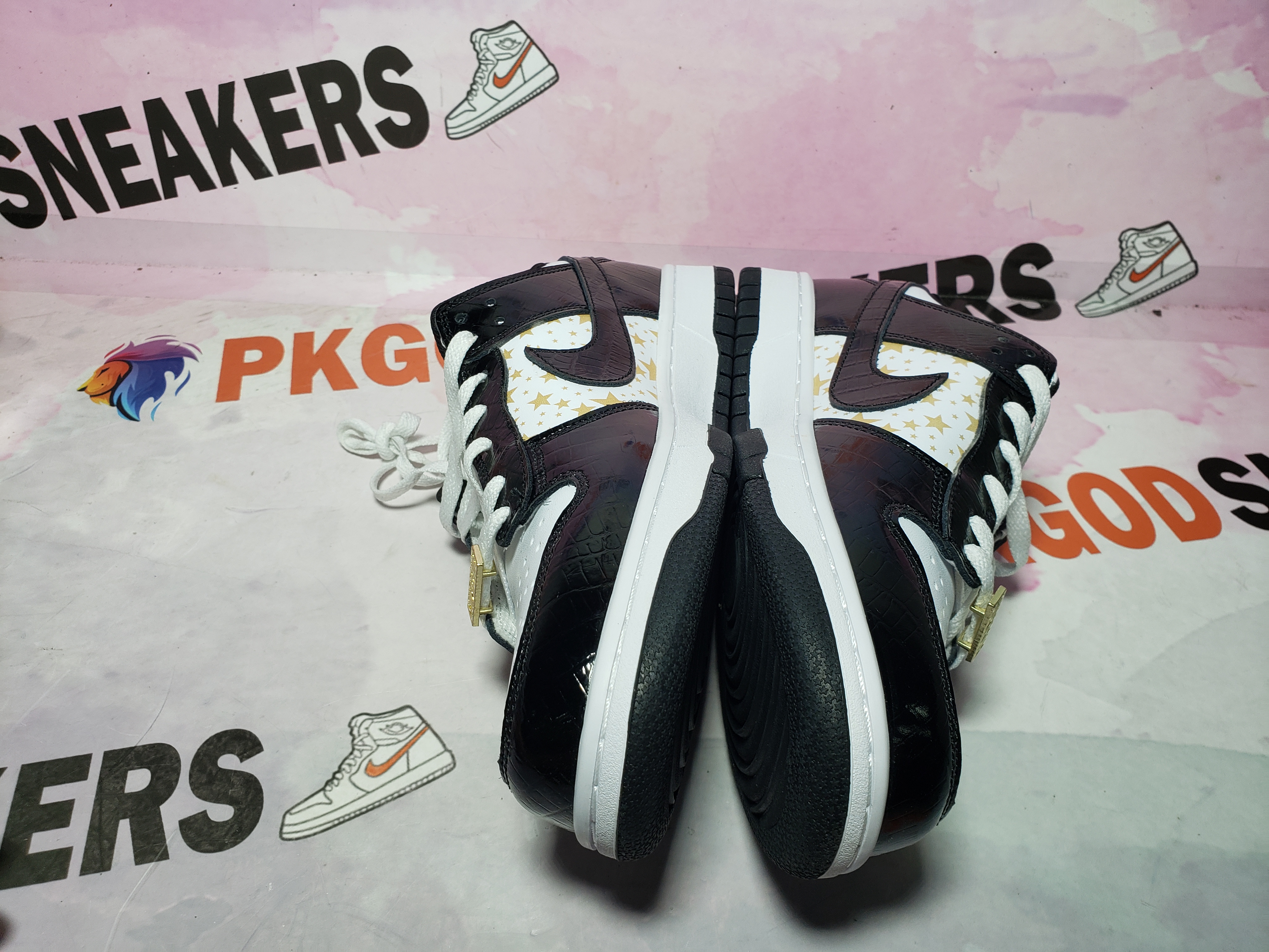 PKGoden SB Dunk Low Stars Black (2021) DH3228-102