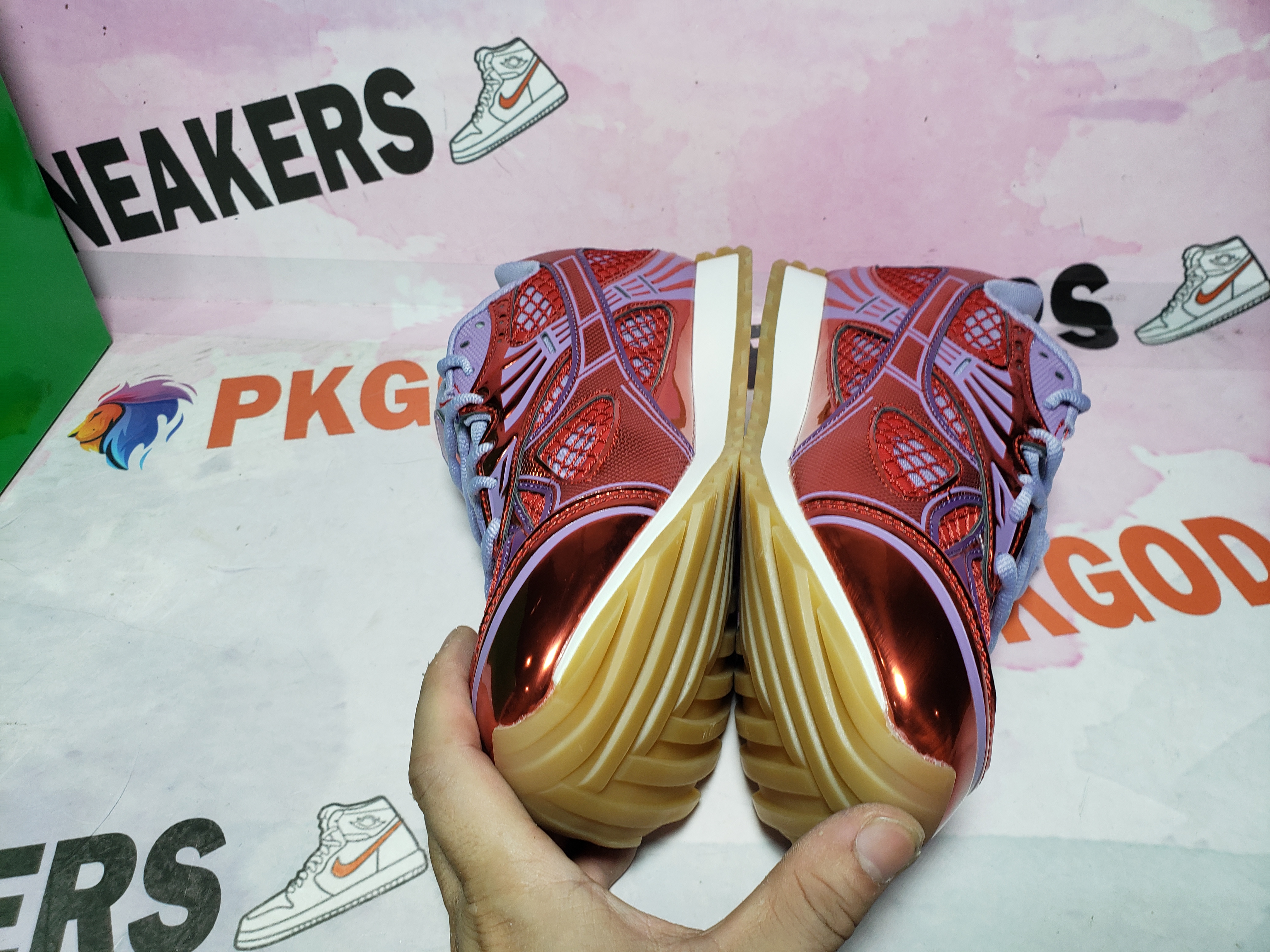 PKGoden  Bottega Veneta Orbit Red