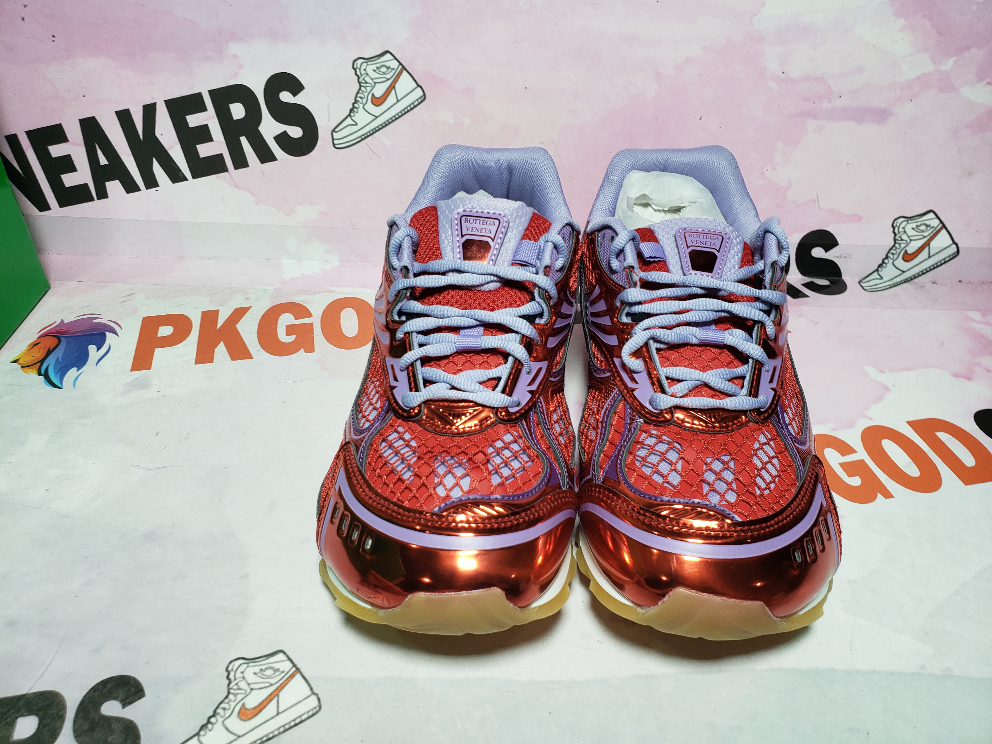 PKGoden  Bottega Veneta Orbit Red