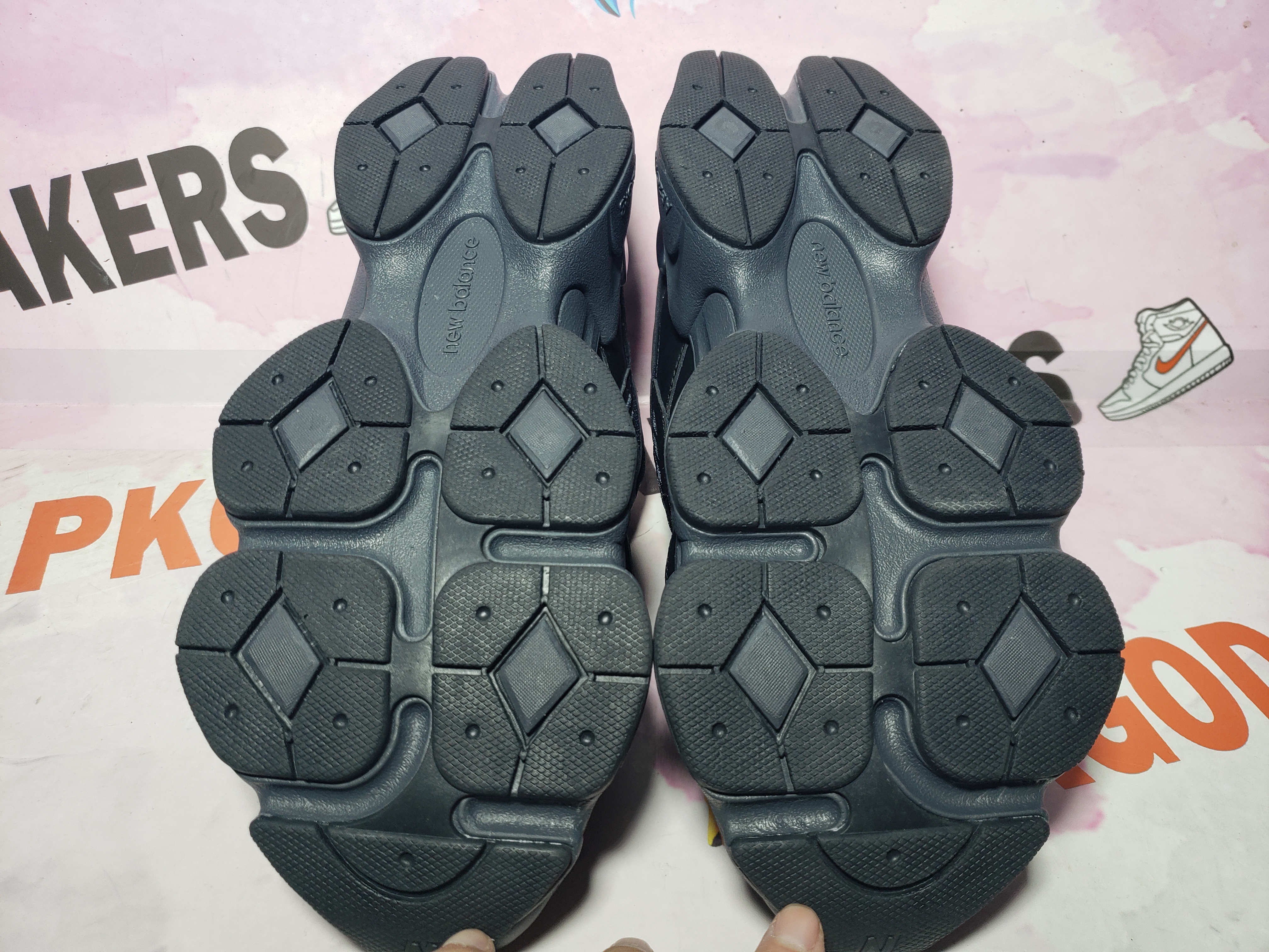 New Balance 9060 Triple Black Leather U9060NRI 