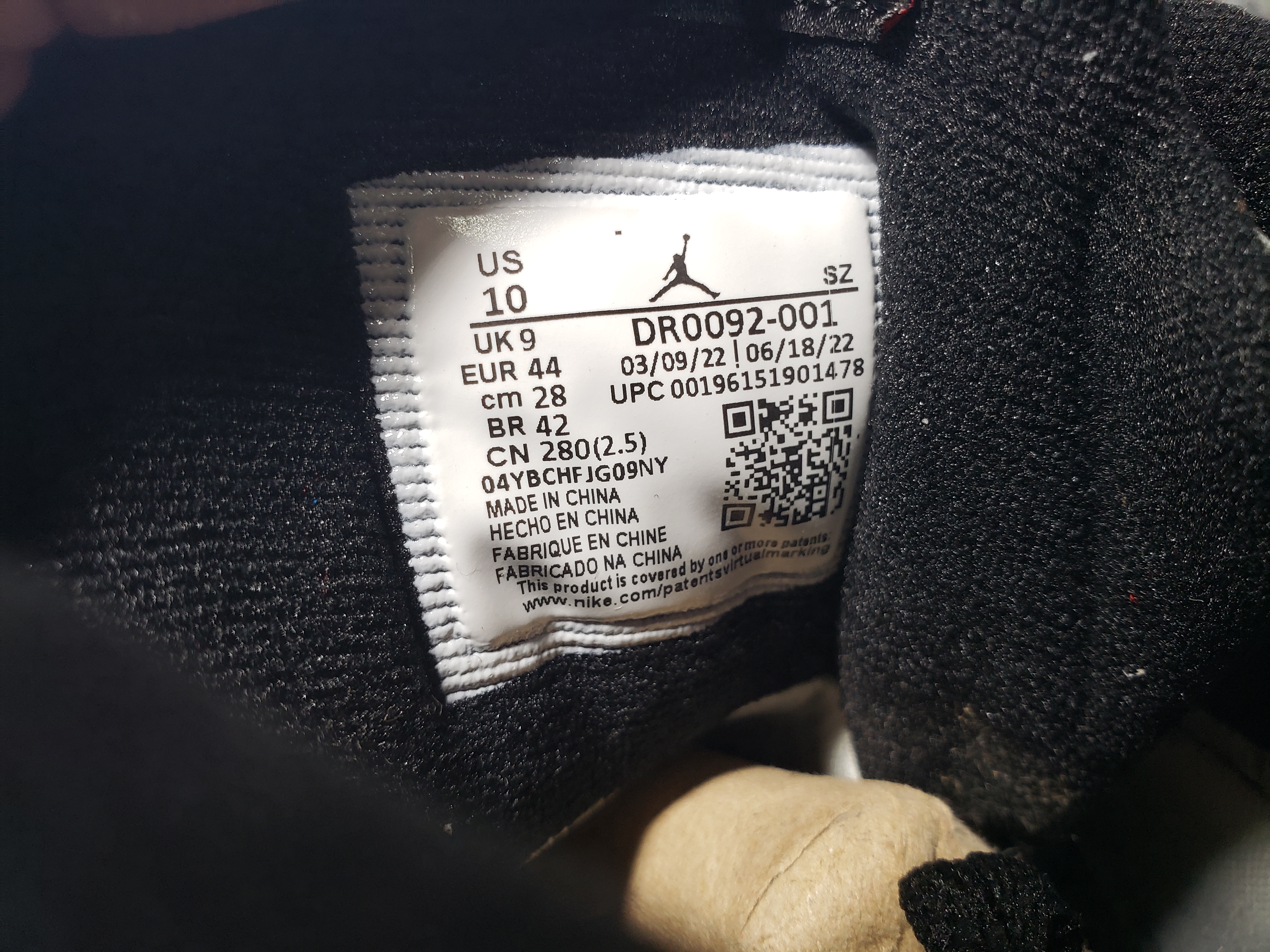 PKGoden Air Jordan 5 Retro GORE-TEX Off-Noir DR0092-001 