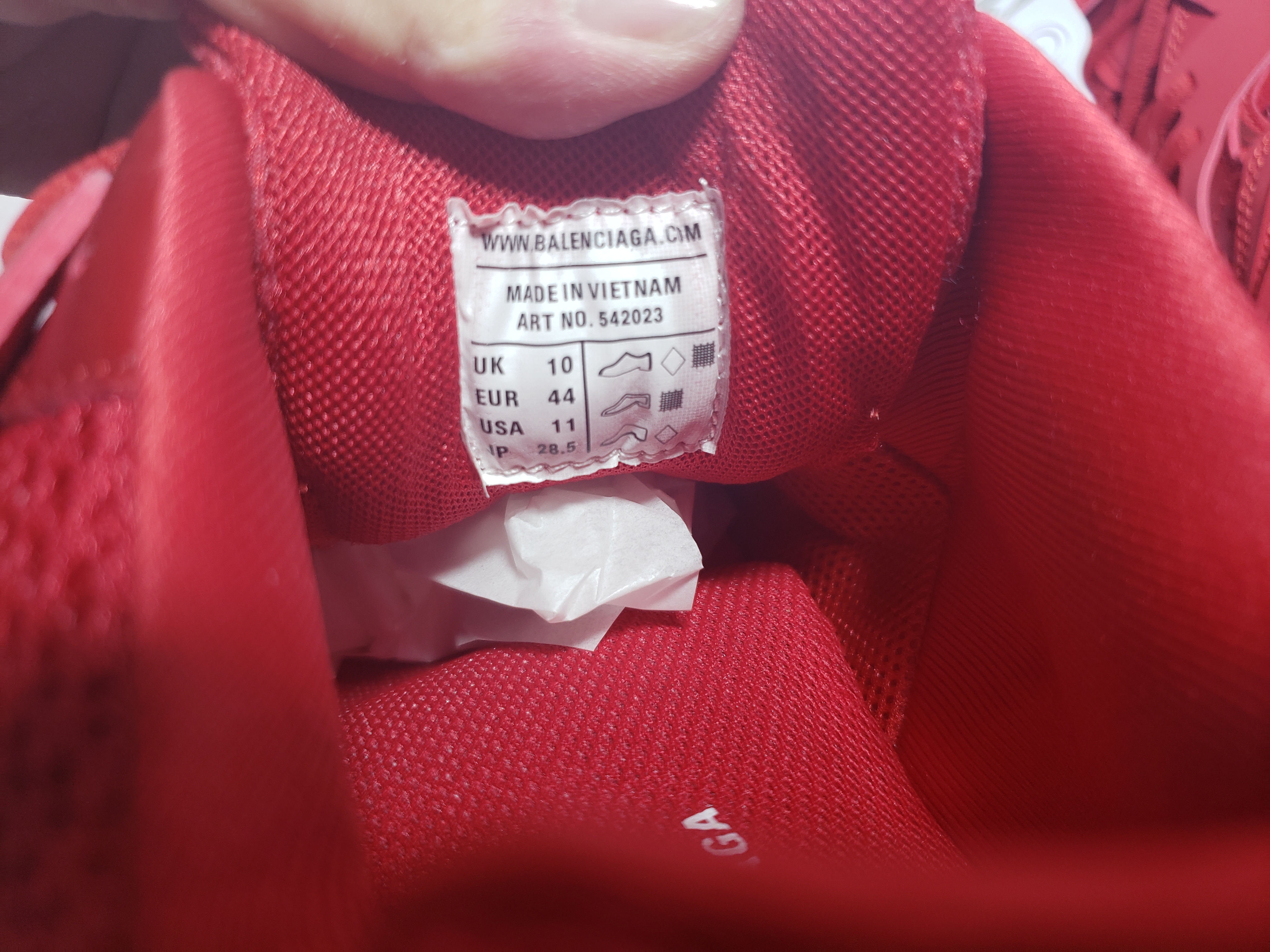 PKGoden Balenciaga  3rd Tess S.Red 542436 W1GB7 2017