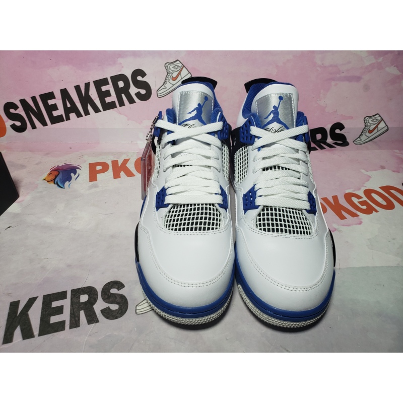 【Flash Sales】PKGoden Jordan 4 Retro Motorsports 308497-117
