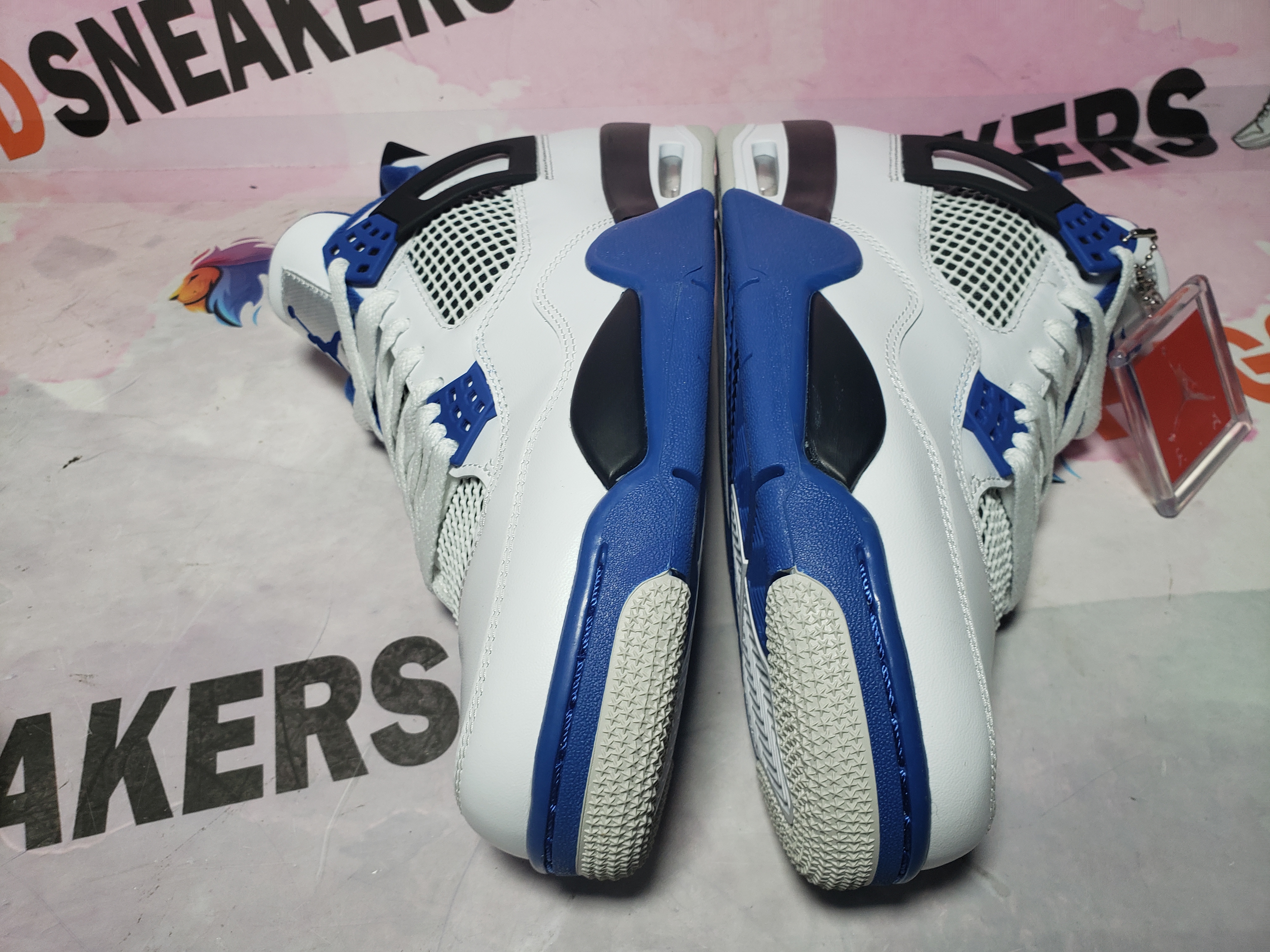 【Flash Sales】PKGoden Jordan 4 Retro Motorsports 308497-117