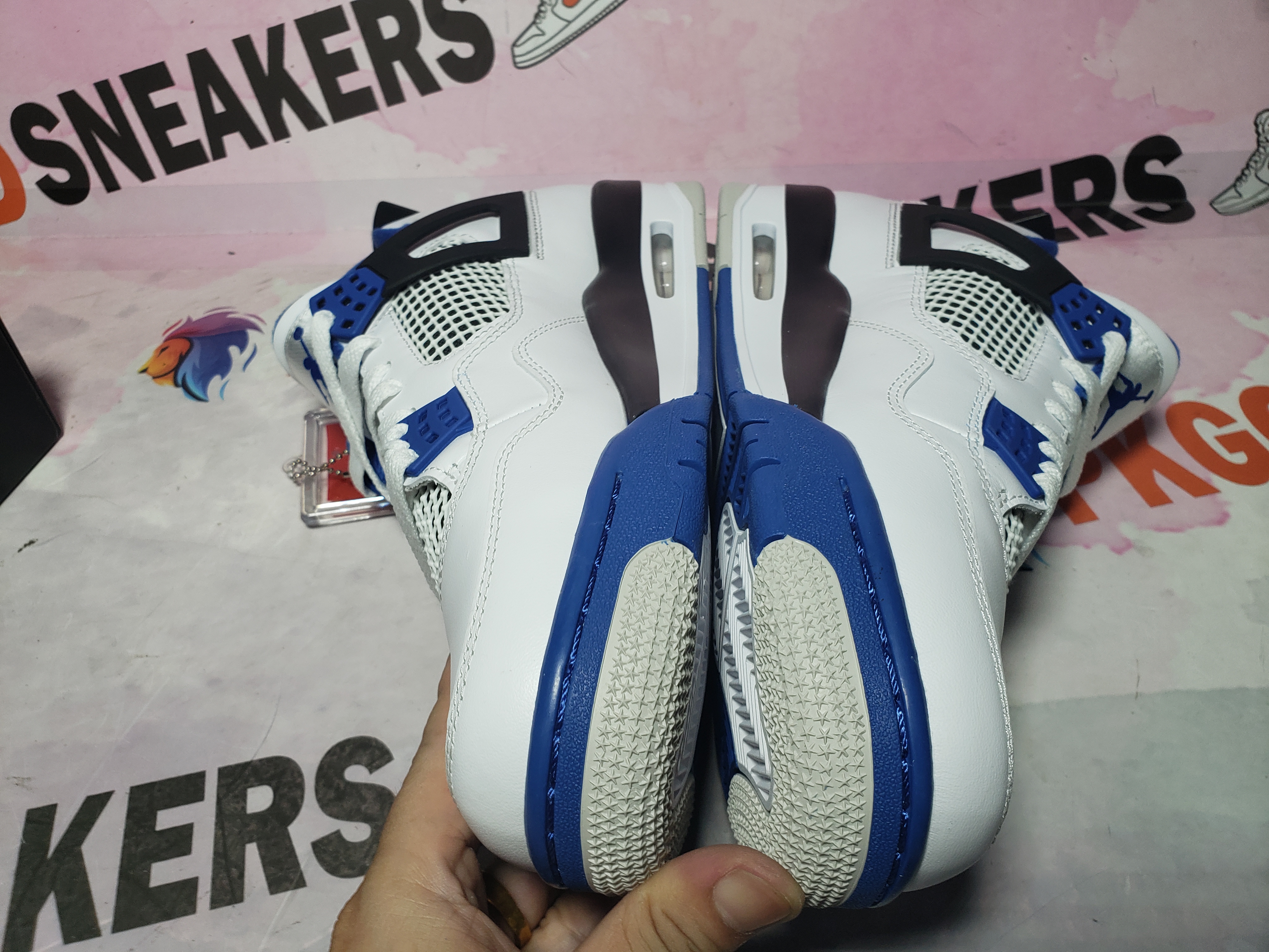 【Flash Sales】PKGoden Jordan 4 Retro Motorsports 308497-117