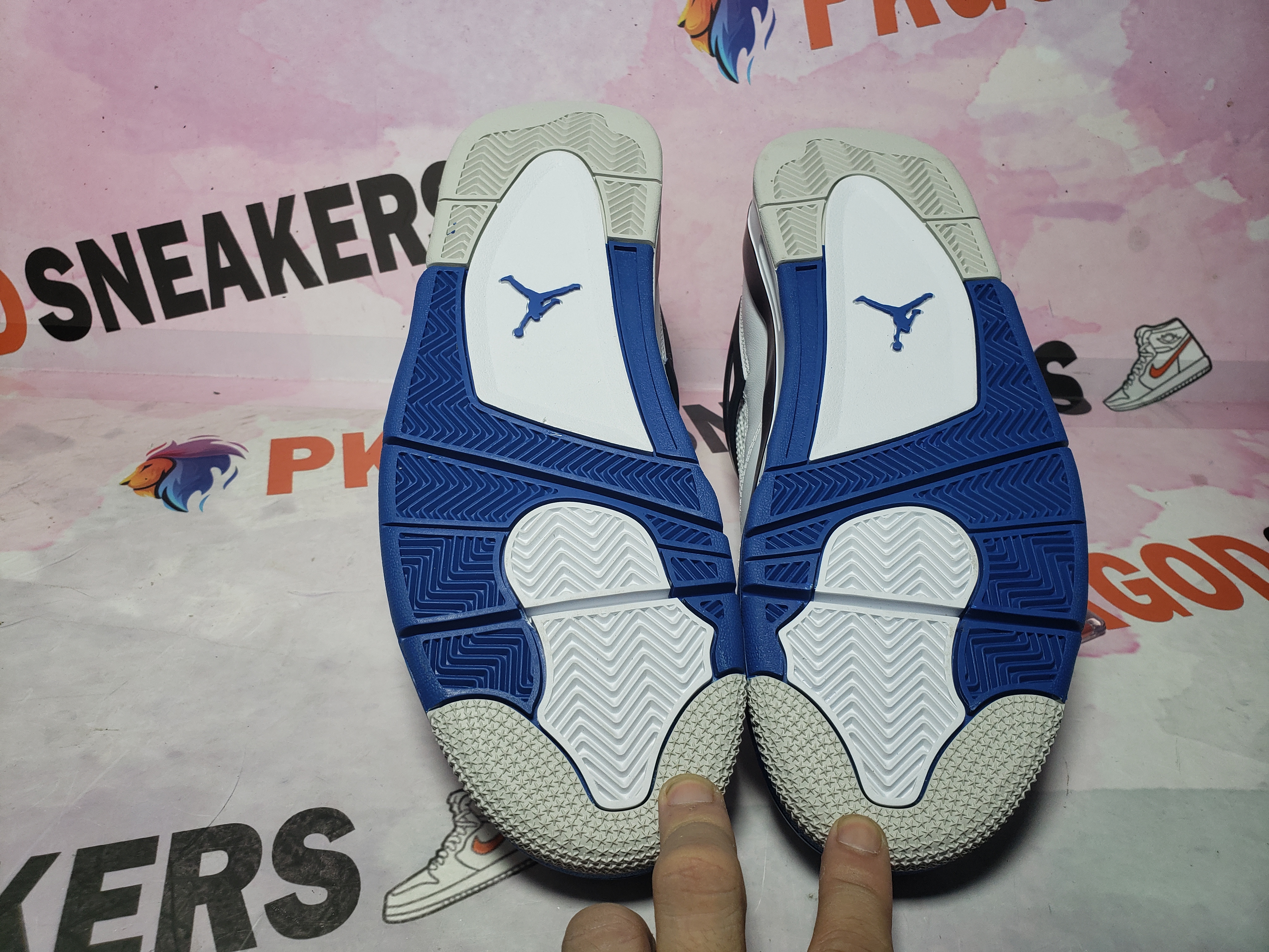 【Flash Sales】PKGoden Jordan 4 Retro Motorsports 308497-117