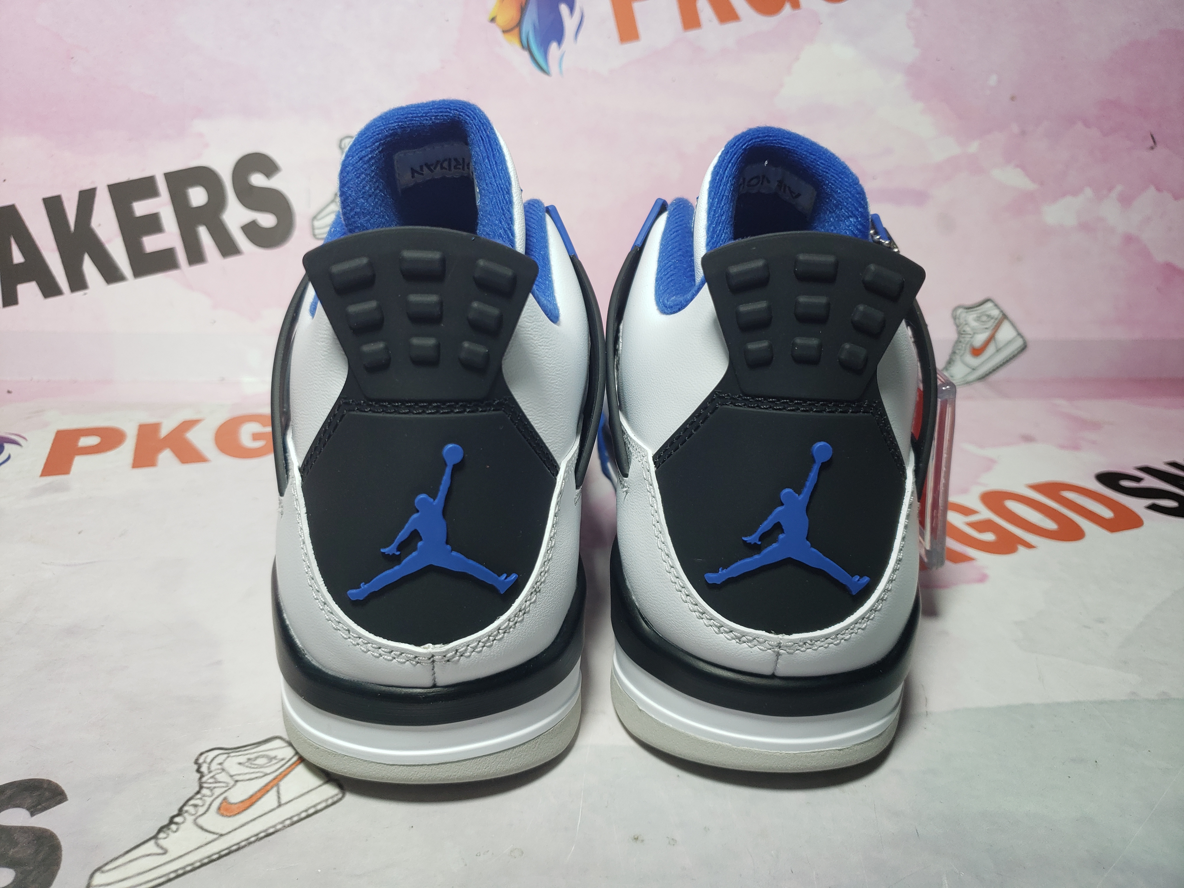 【Flash Sales】PKGoden Jordan 4 Retro Motorsports 308497-117