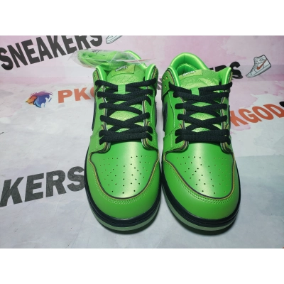 PKGoden The Powerpuff Girls x SB Dunk Low Buttercup FZ8319-300 02