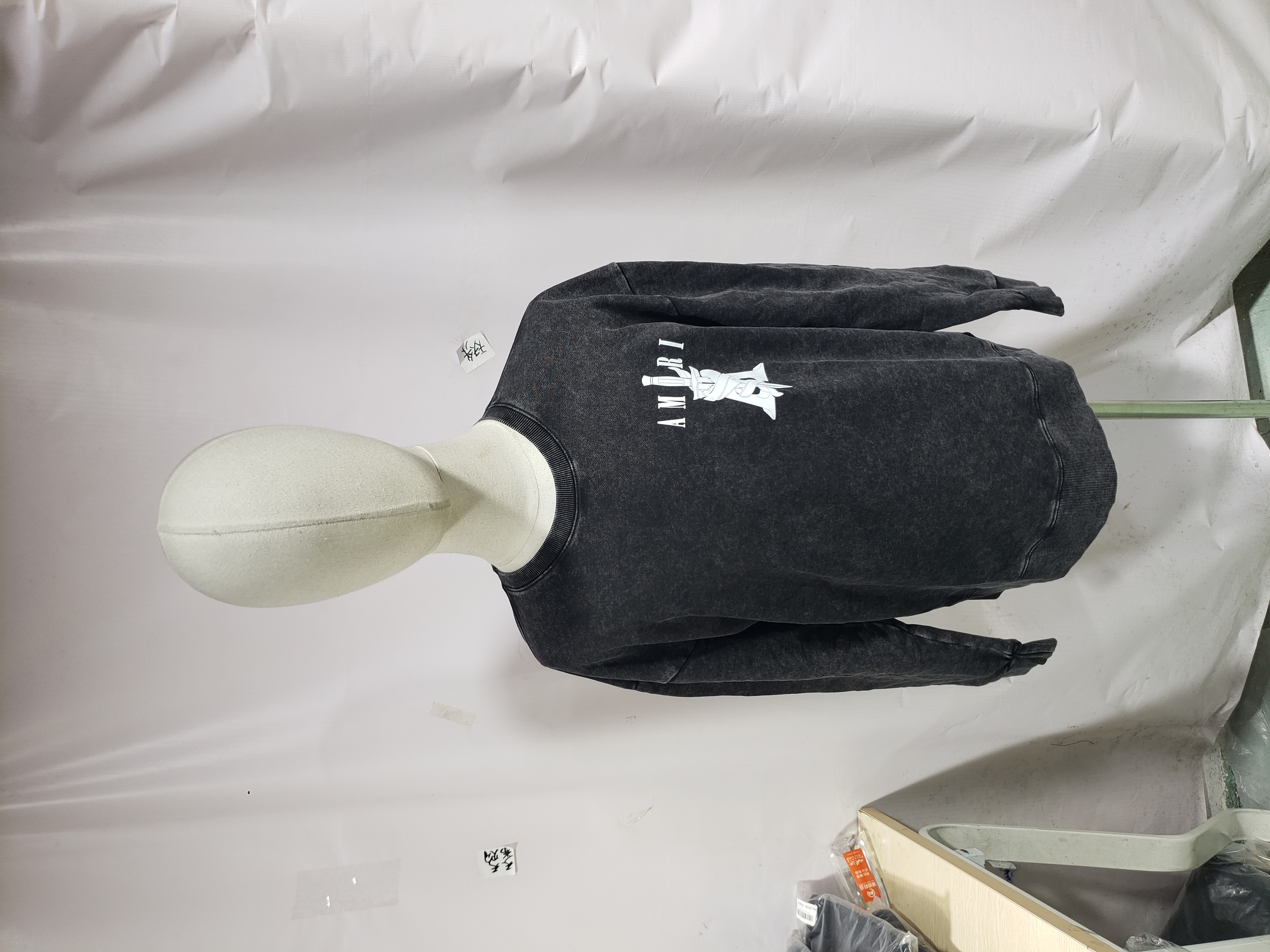 PKGoden Amiri Hoodie Grey, sytZJCH037