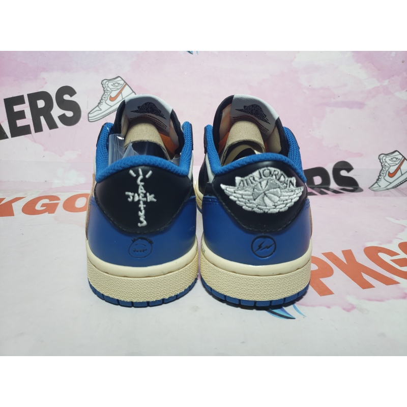 PKGoden Jordan 1 Low fragment design x Travis Scott DM7866-140