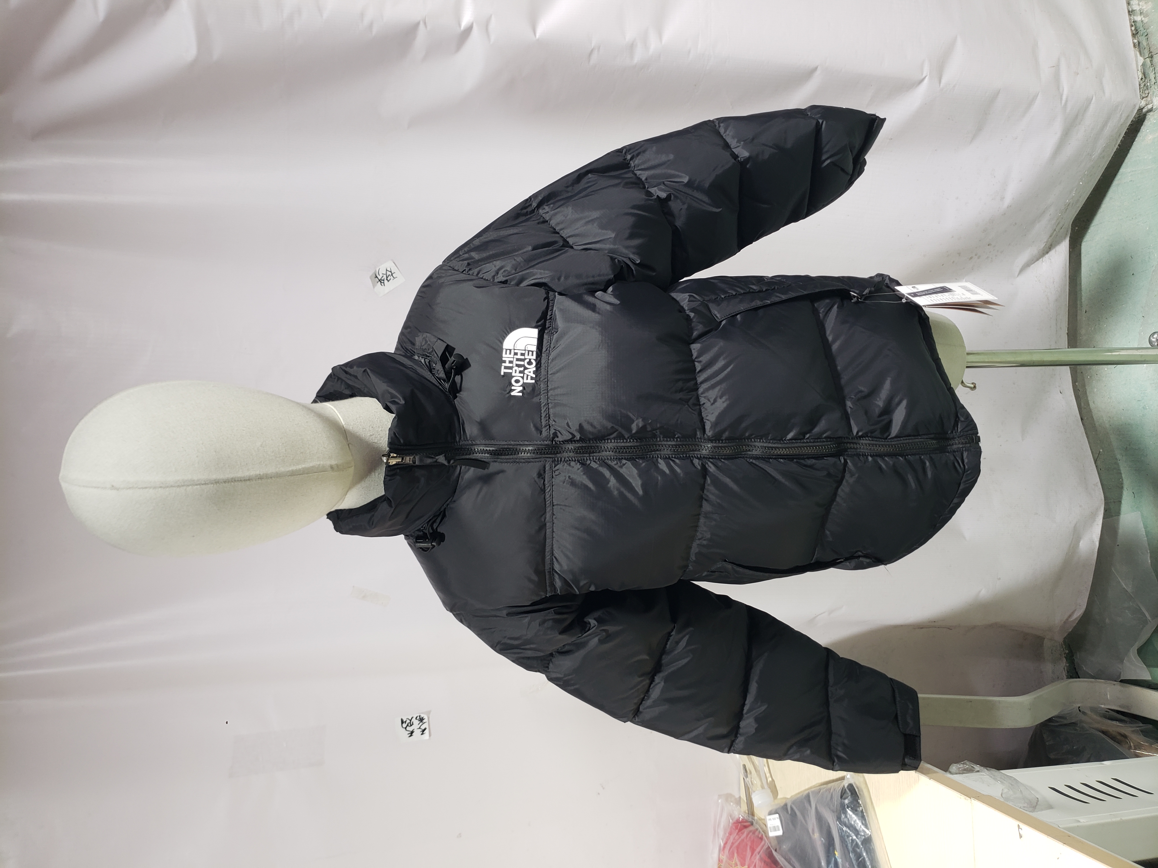 TheNorthFace Splicing White And Black