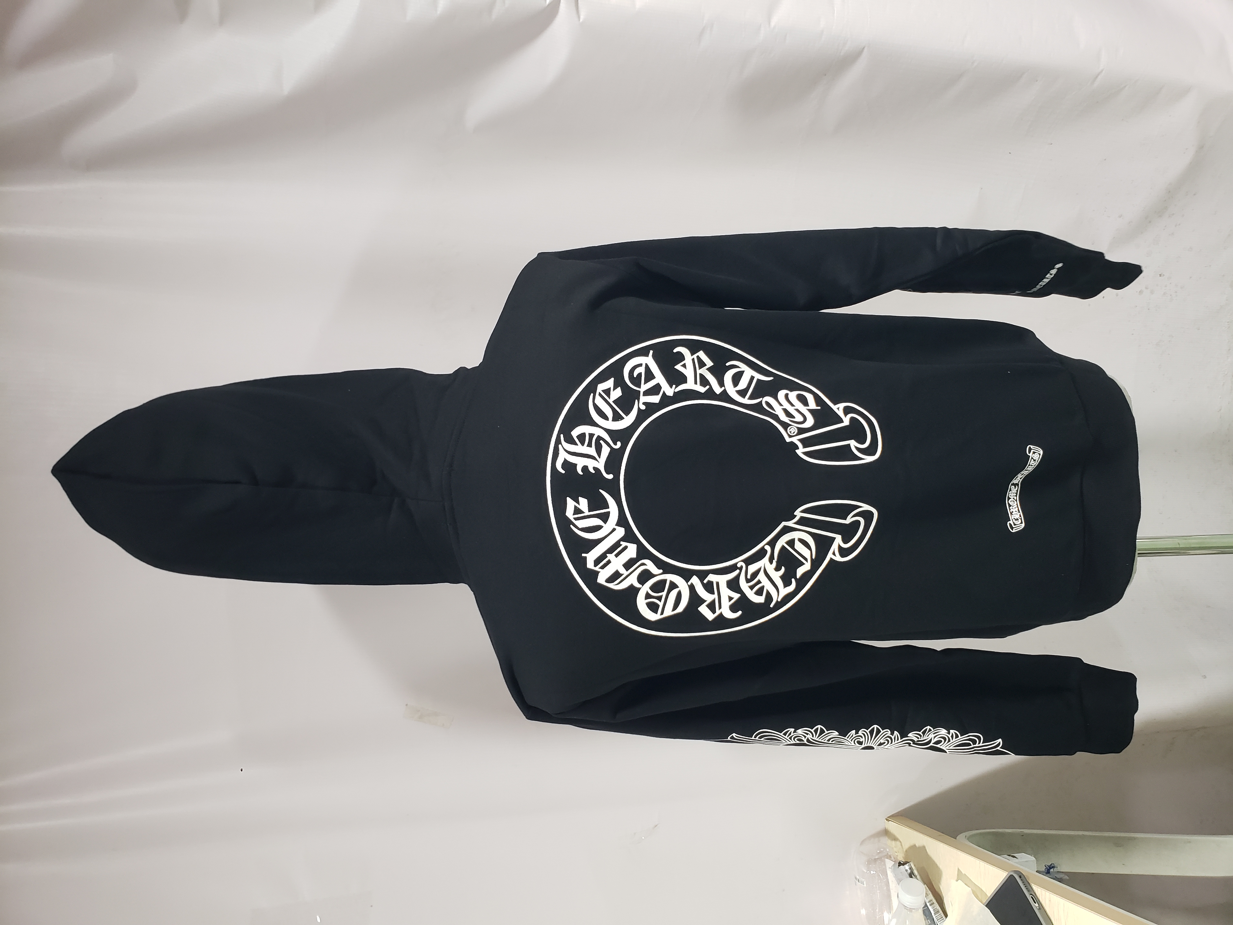Chrome Hearts cross flower arm Hoodie