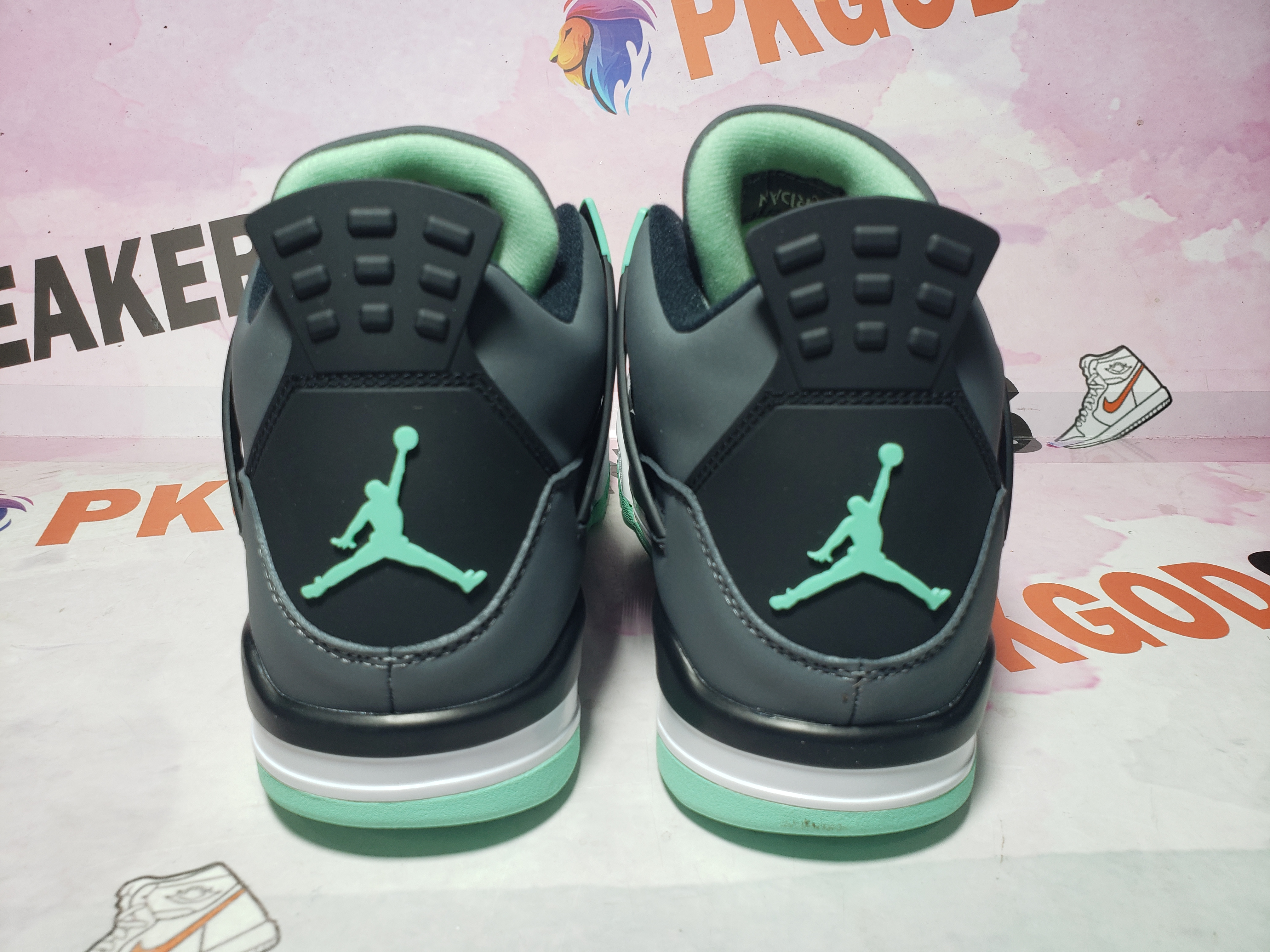 PKGoden Jordan 4 Retro Green Glow 308497-033