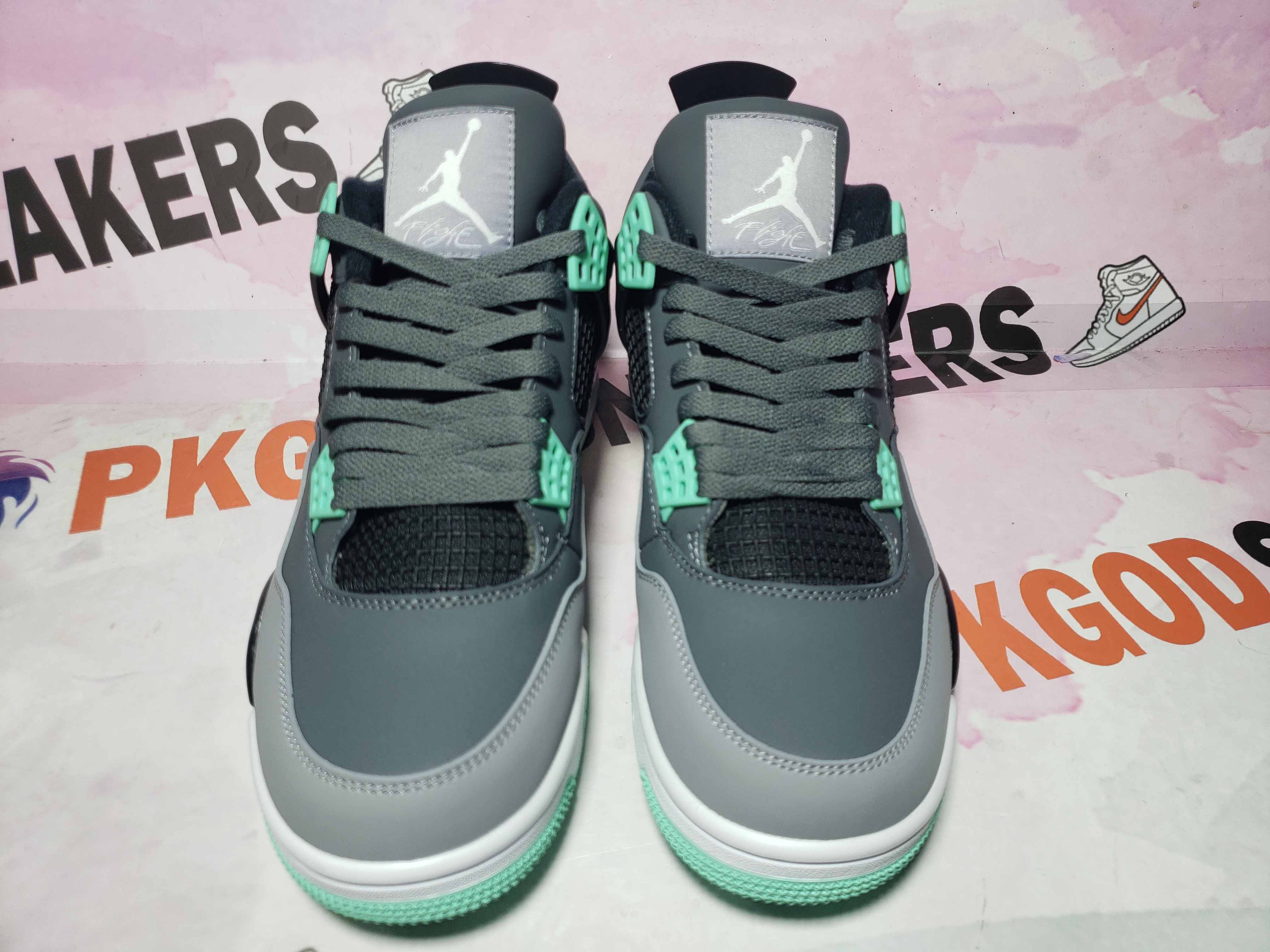 PKGoden Jordan 4 Retro Green Glow 308497-033